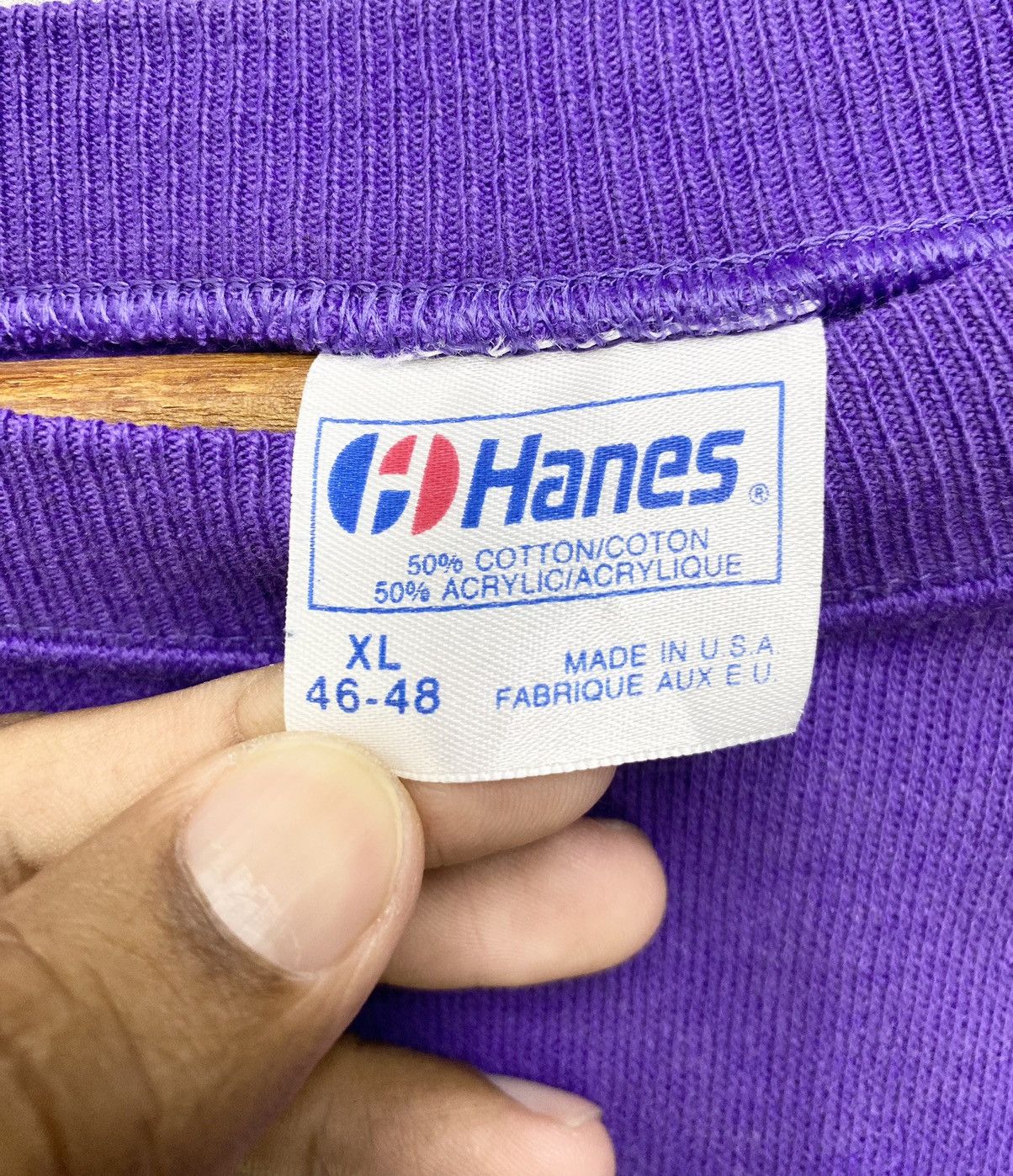 NBA Vintage 80s Phoenix Suns NBA Sweatshirt Purple Size XL Size US XL / EU 56 / 4 - 9 Thumbnail