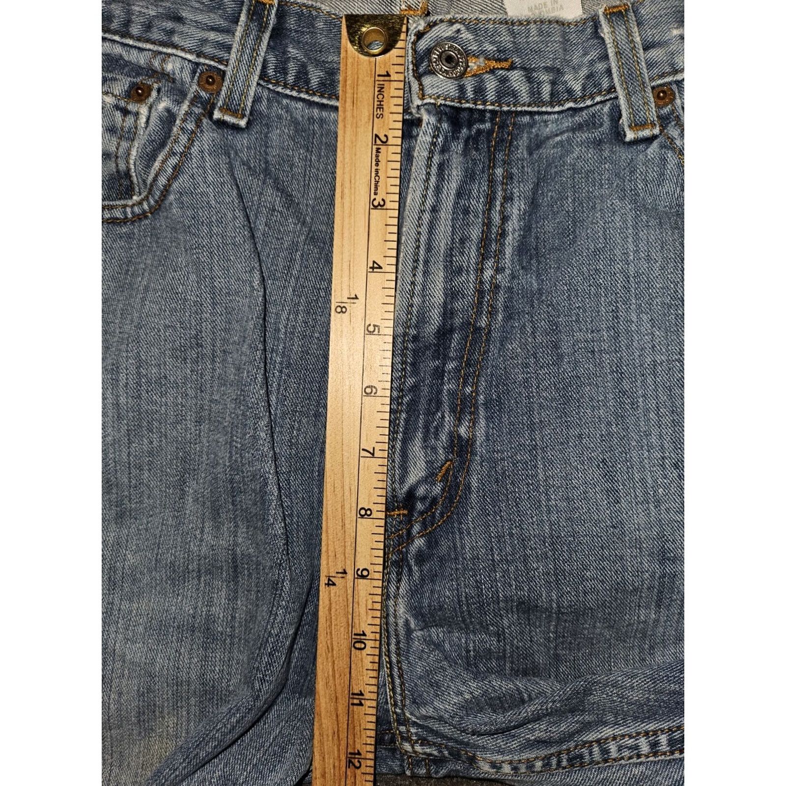 Levi's Levi's Relaxed Straight Leg Jeans Men's 36x30 100% Cotton Denim Casual Blue Logo 90s USA Distressed Pockets Regular 559 Jeans Mens Size US 36 / EU 52 - 5 Thumbnail