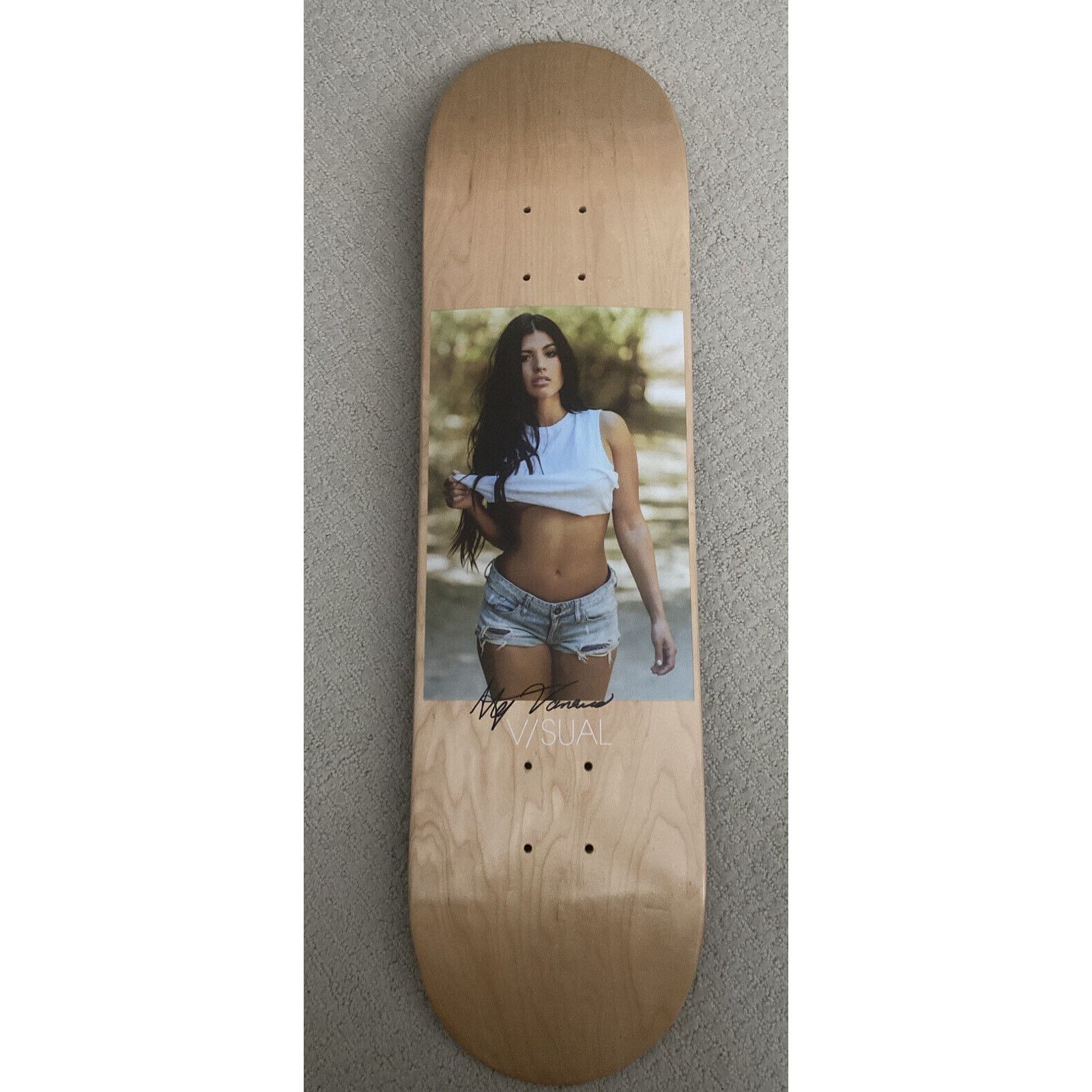Visual Karen Villereal Visual V/sual Model Skateboard Deck Signed Size ONE SIZE - 1 Thumbnail