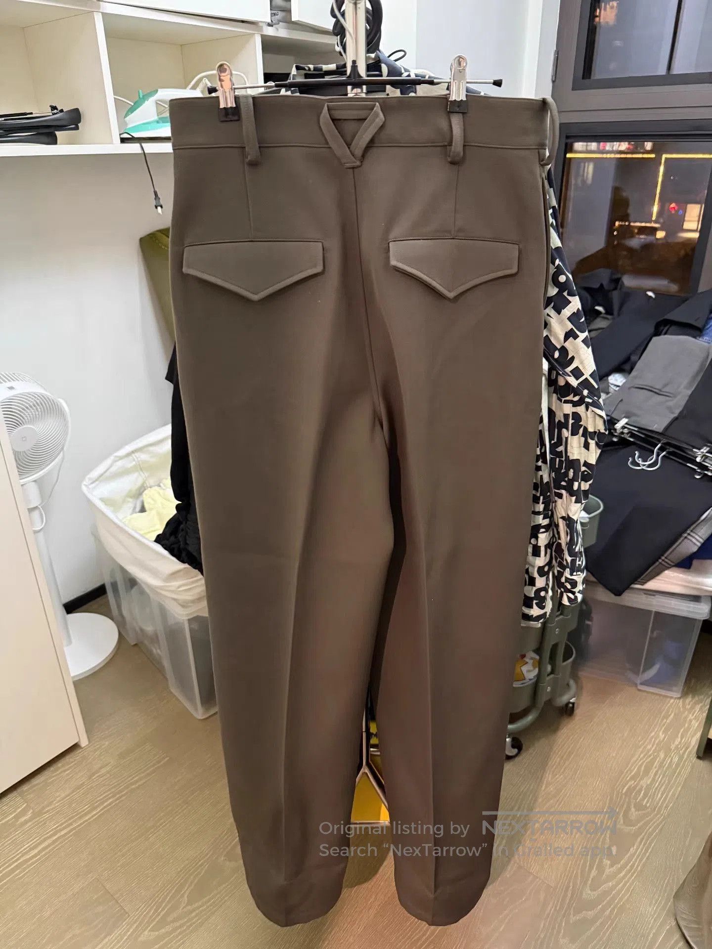 Bottega Veneta Gray Casual Trousers Size 32. Size US 32 / EU 48 - 2 Thumbnail