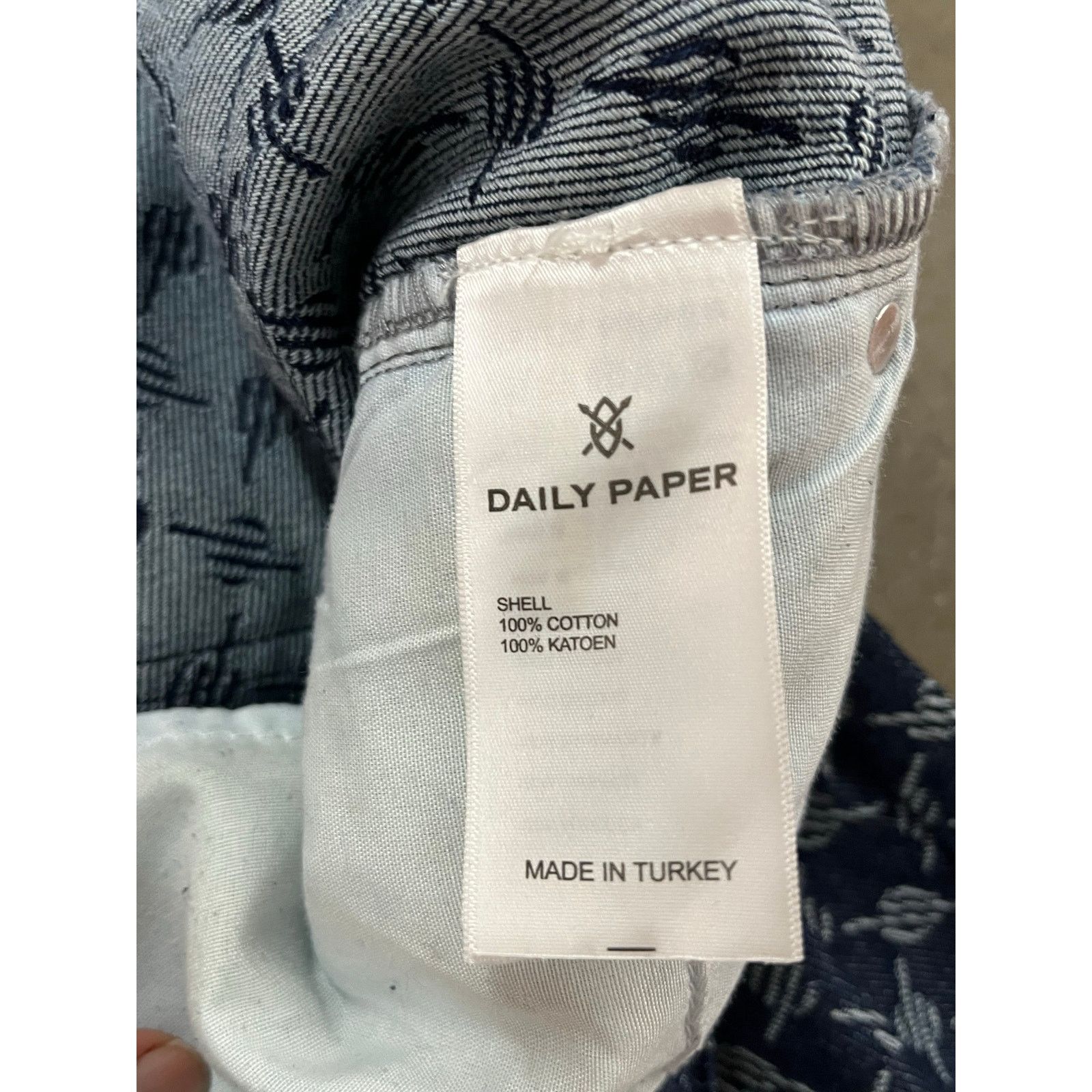 Daily Paper Daily Paper - The Ralf Pants / Dark wash / Size L Size US 36 / EU 52 - 6 Thumbnail