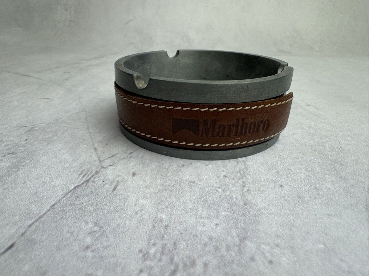 Marlboro × Vintage 1990 Vintage Marlboro Metal Ashtray Retro Rare Size ONE SIZE - 4 Thumbnail