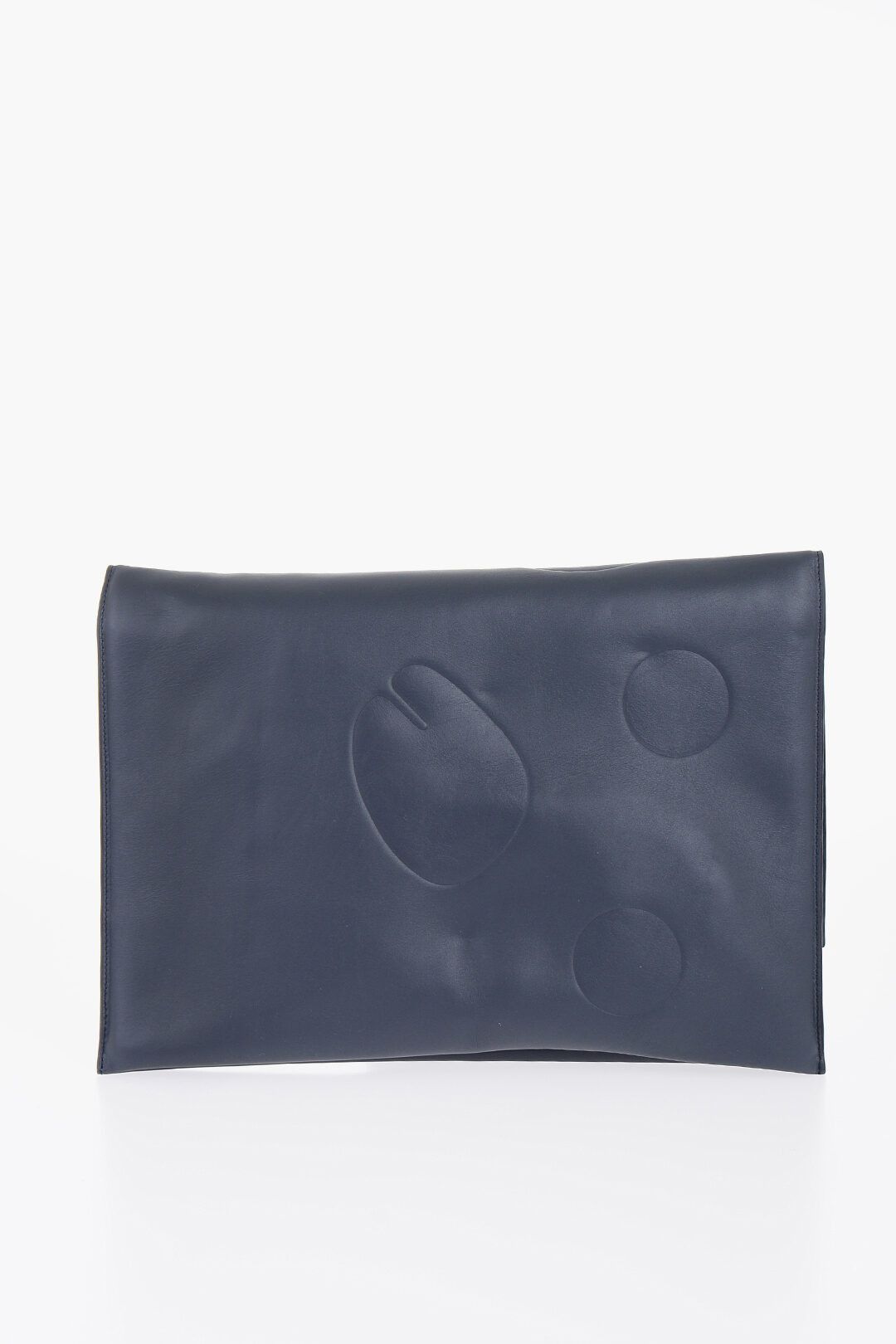 Maison Margiela og1mm1224 Size: OS / Maxi Tabi Flat Clutch in Navy Blue Size ONE SIZE - 2 Thumbnail