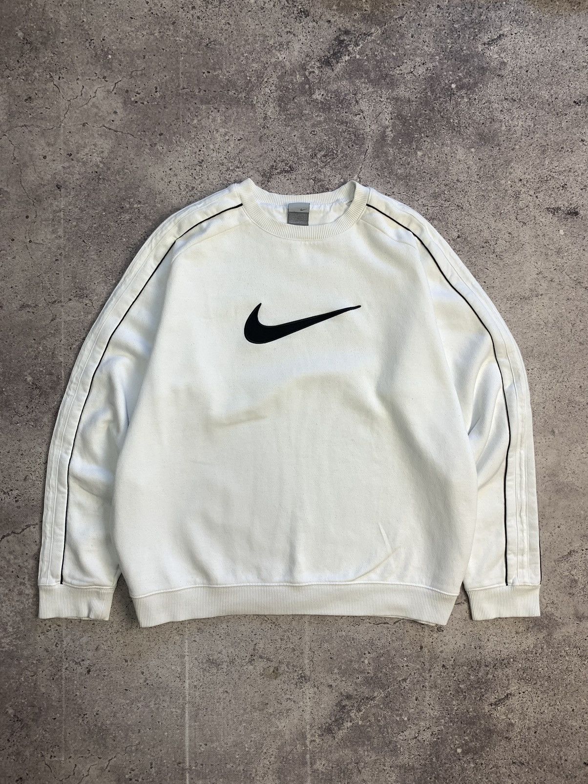 Nike Vintage Sweater Nike faded sweatwear drip blockcore Size US XL / EU 56 / 4 - 2 Thumbnail