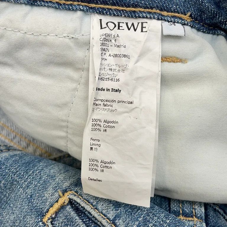 Loewe x Paulas Ibiza Sequin Multi Patched Denim Jeans Size US 38 / EU 54 - 4 Thumbnail