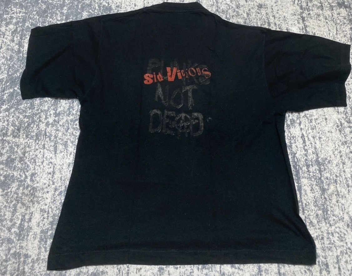 Vintage Vintage rare sid vicious sexpistols punk rock style tee 0Os Size US M / EU 48-50 / 2 - 5 Thumbnail