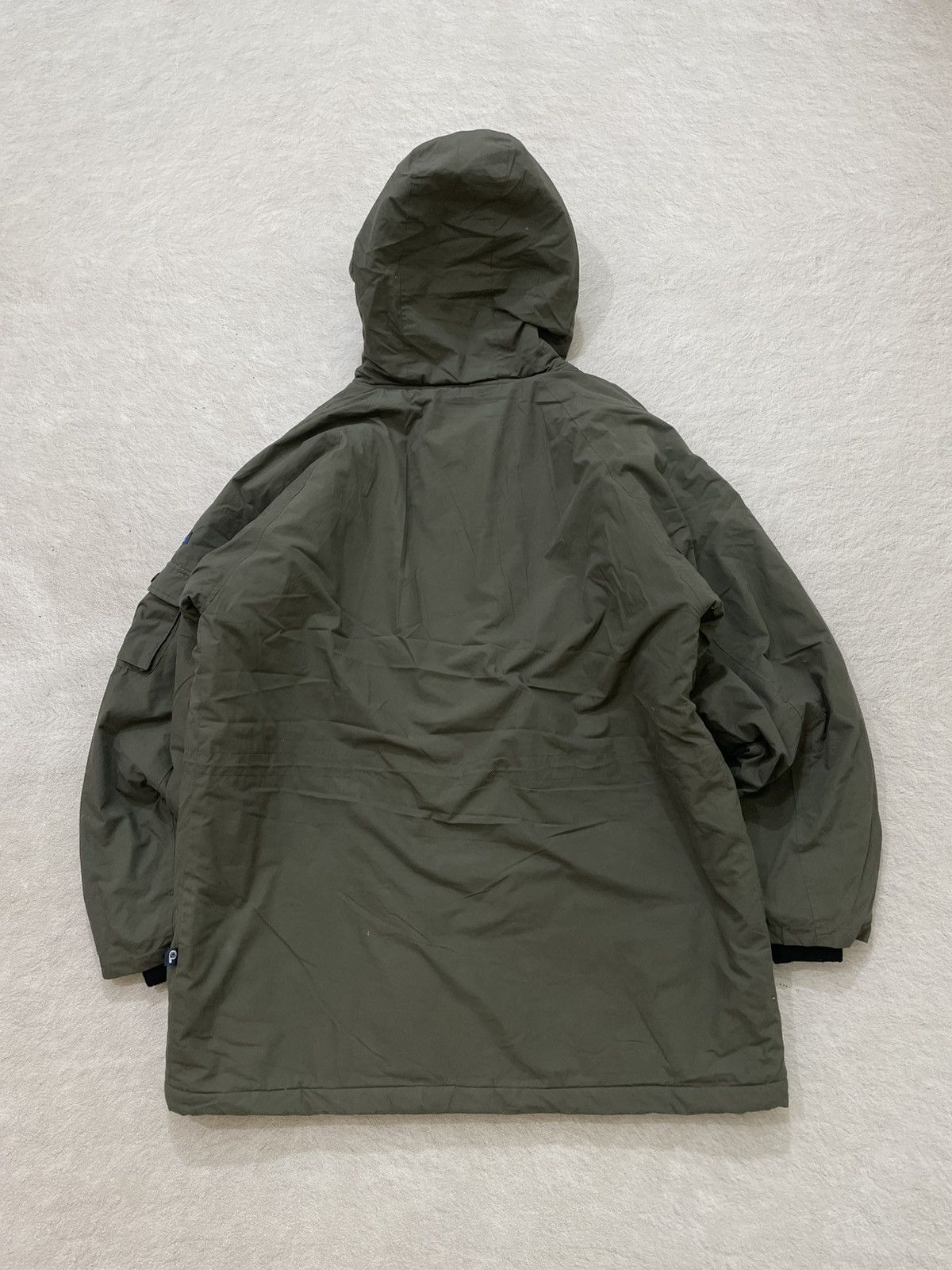 If Six Was Nine 2000s Maison Olive Green Fur Hooded Winter Jacket Ifsix LGB Size US XXL / EU 58 / 5 - 8 Thumbnail