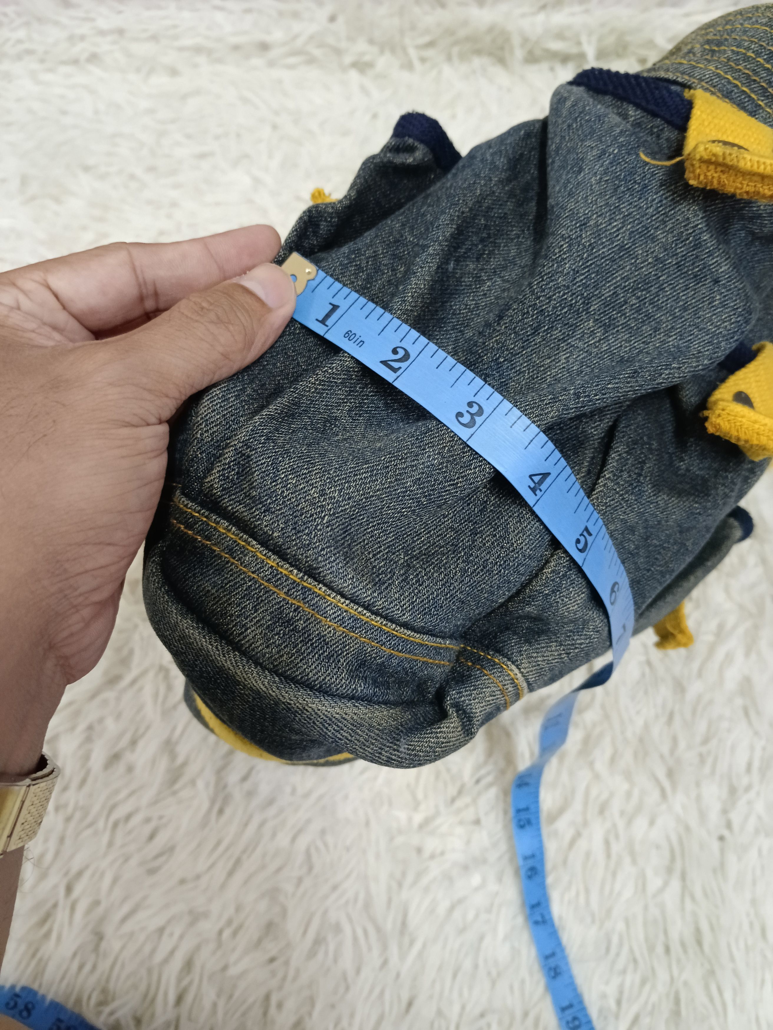 Evisu EVISU DENIM MULTIPOCKET CUSTOM MADE TOTE Size ONE SIZE - 8 Thumbnail