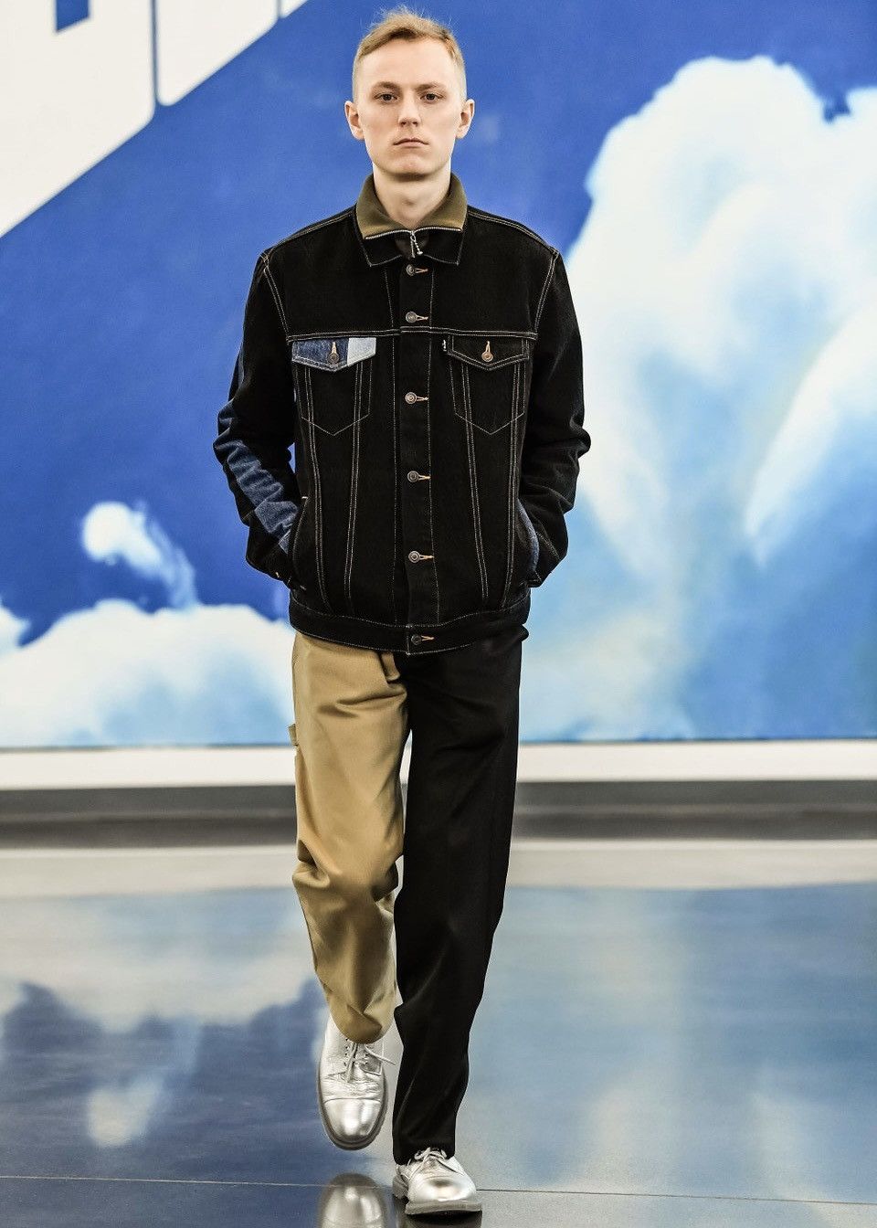 Gosha Rubchinskiy Gosha Rubchinskiy FW18 split pants M 32 supreme palace Size US 32 / EU 48 - 2 Thumbnail