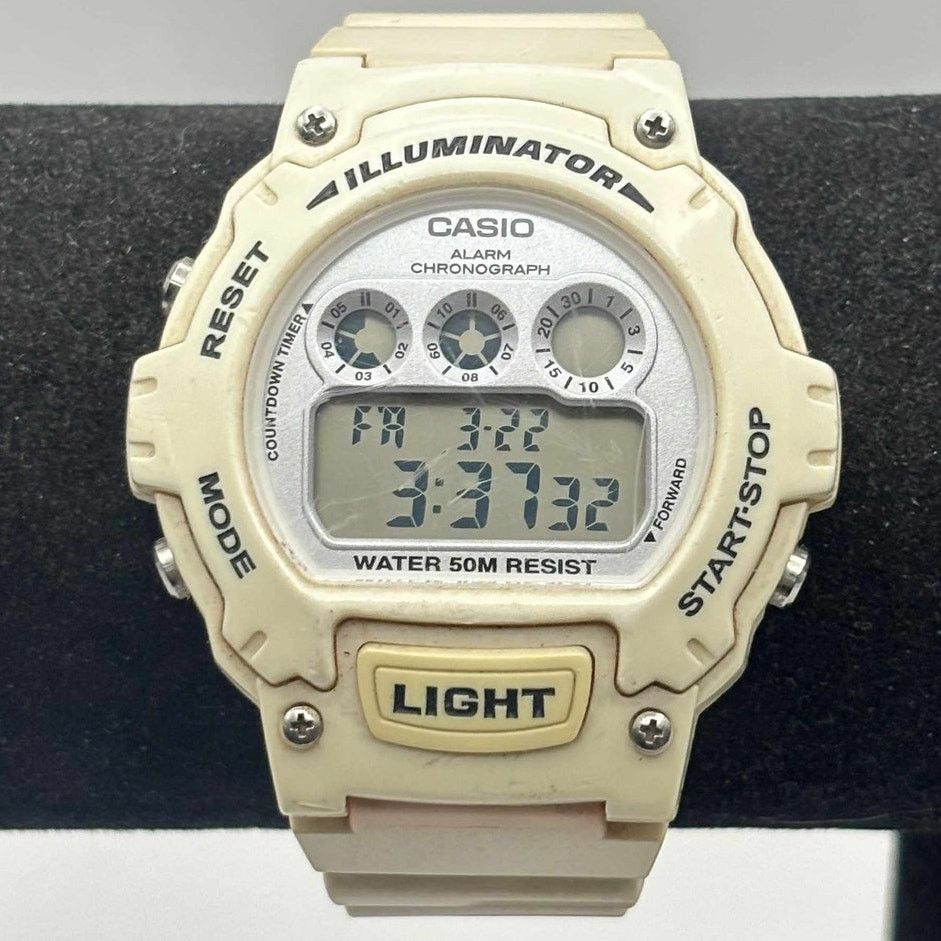 Casio 90s Cream Casio Men's Digital Watch Size ONE SIZE - 1 Thumbnail