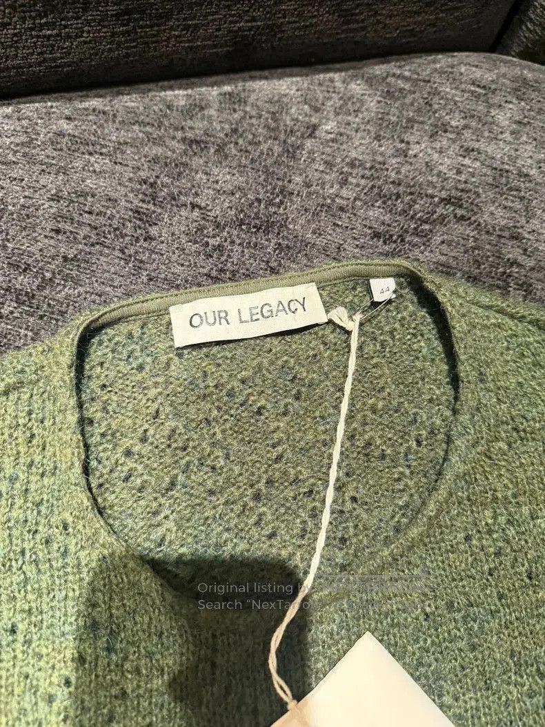 Our Legacy Our Legacy Green Double Lock Sweater . Size US L / EU 52-54 / 3 - 6 Thumbnail