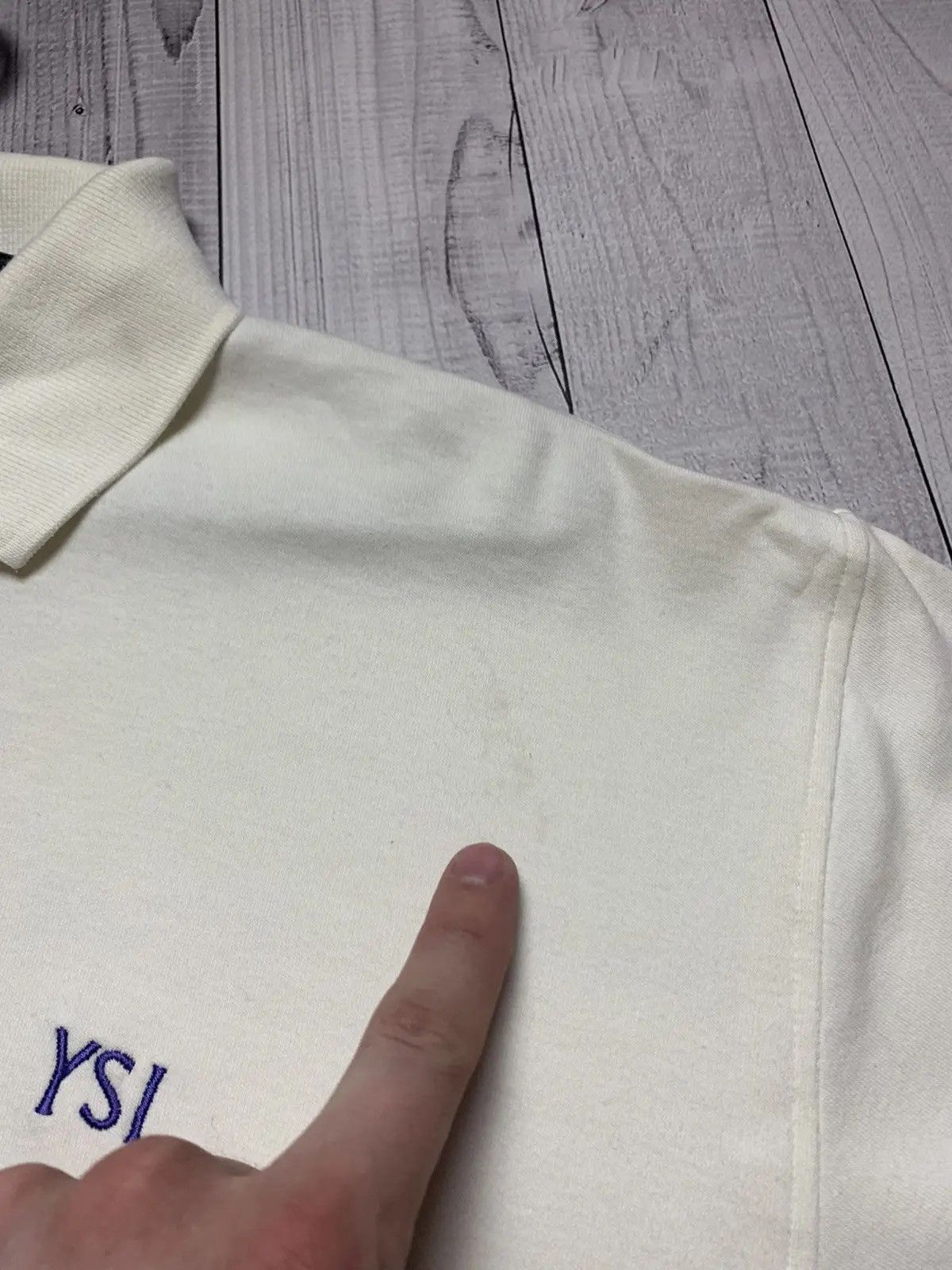 Yves Saint Laurent Vintage Polo shirt Yves Saint Laurent rare YSL logo Size US M / EU 48-50 / 2 - 5 Thumbnail