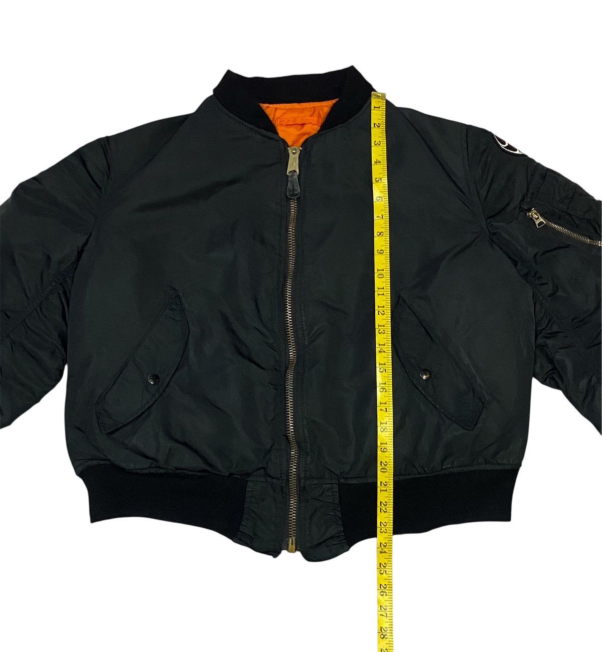 Alpha Industries Vintage 80s Alpha Industries MA-1 Flyers Jacket Size US L / EU 52-54 / 3 - 14 Thumbnail
