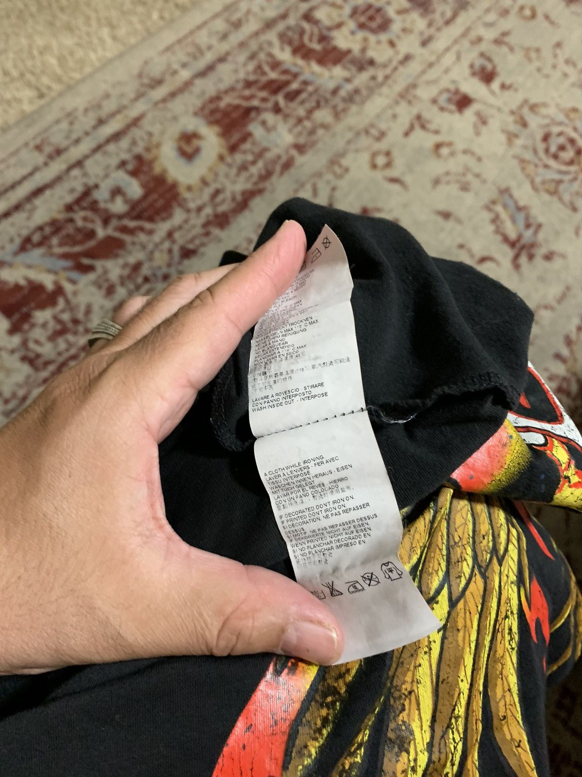 Dsquared2 Eagle on Fire DSQ2 Tuff Summer graphic tee Size US L / EU 52-54 / 3 - 10 Thumbnail