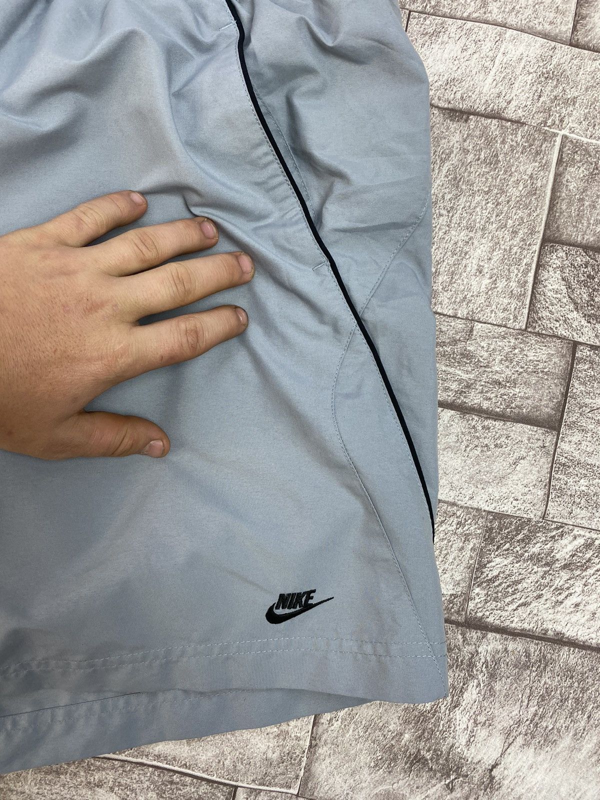 Nike × Vintage Nylon Nike Shorts Y2k style Xl by Travis Scott Size US 38 / EU 54 - 7 Thumbnail