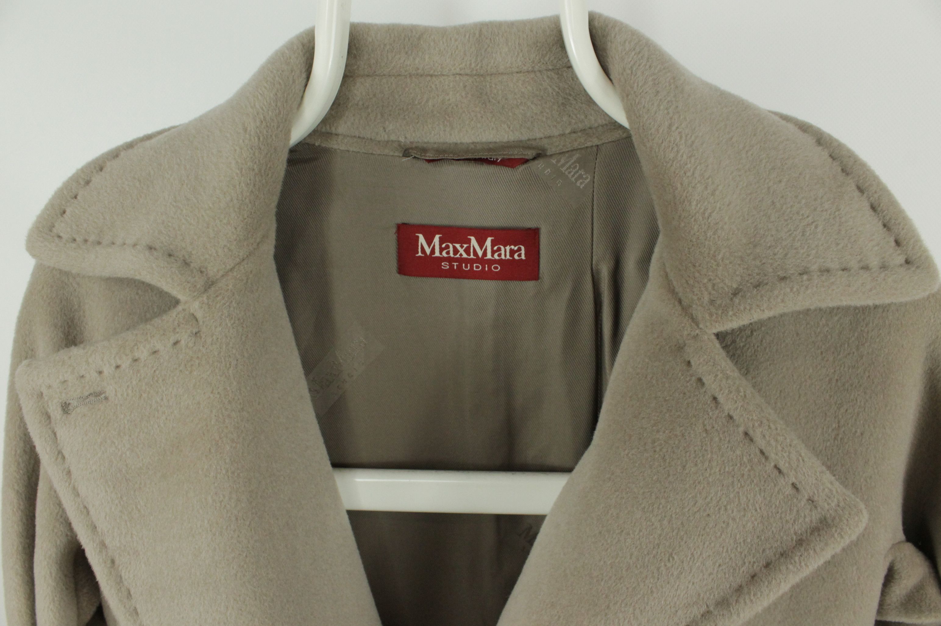 Max Mara Max Mara Studio Cielo Wool Coat Size M / US 6-8 / IT 42-44 - 6 Thumbnail