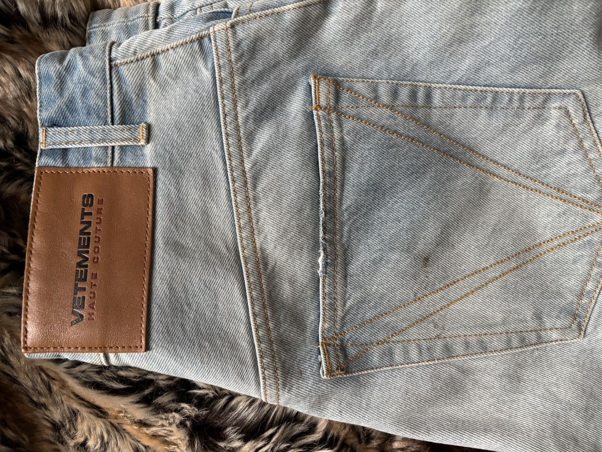Vetements Vetements Big Blue Jeans 2024 Size US 31 - 3 Thumbnail