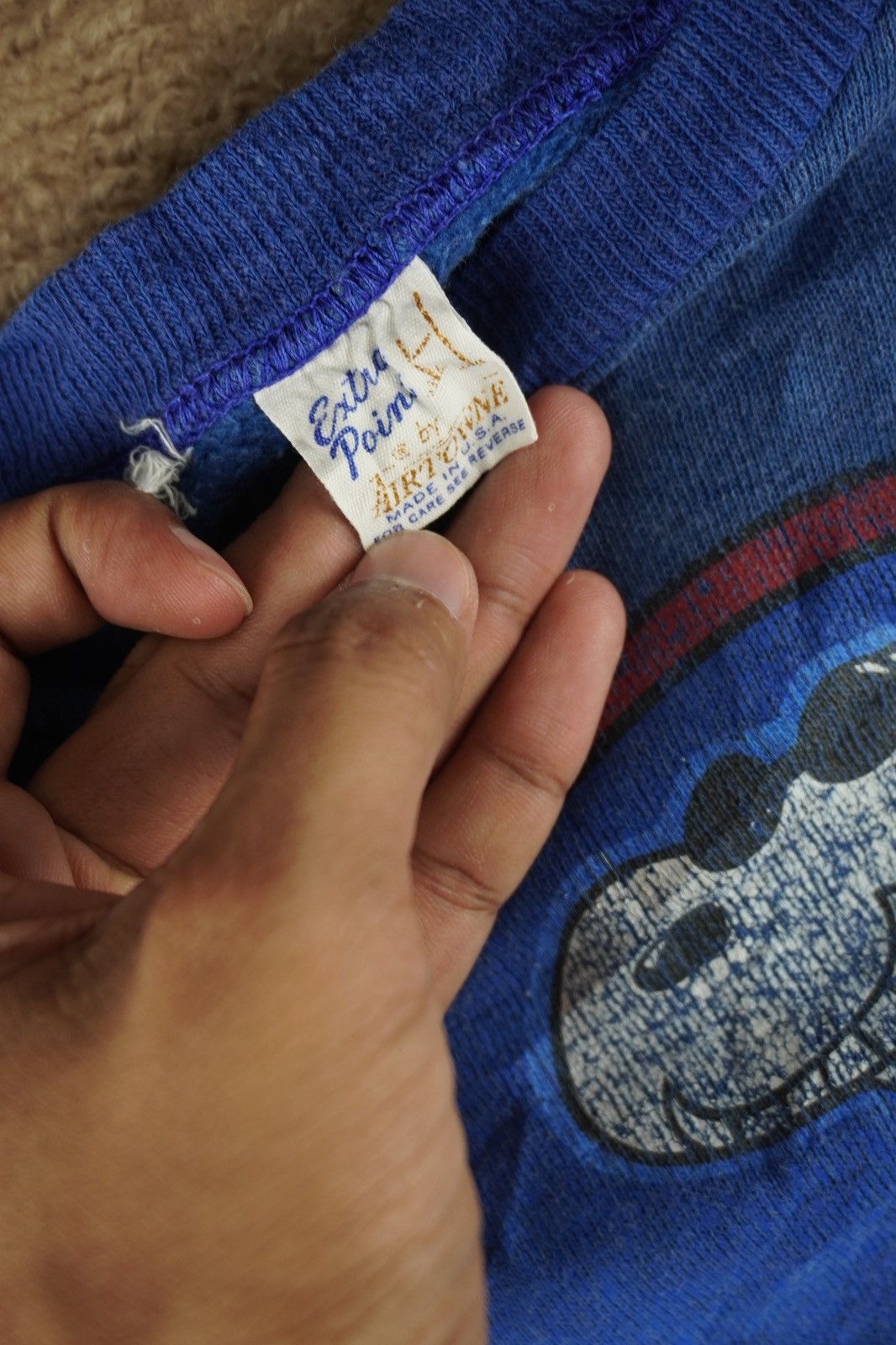 Peanuts Vintage Gearing Up Peanuts Snoopy JOE COOL Sweater Kids Med Size US XS / EU 42 / 0 - 5 Thumbnail