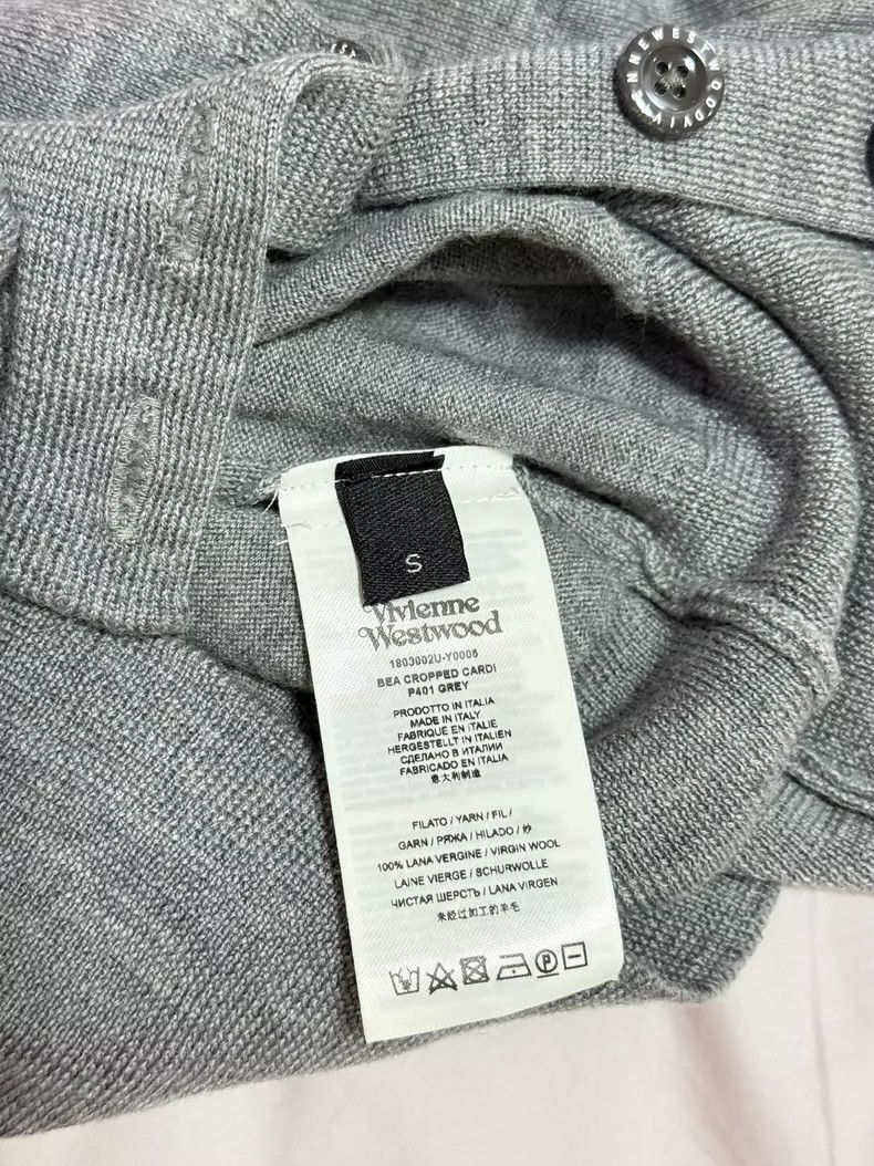 Vivienne Westwood vivienne westwood Gray knit sweater, classic style, 100% p Size S / US 4 / IT 40 - 3 Thumbnail