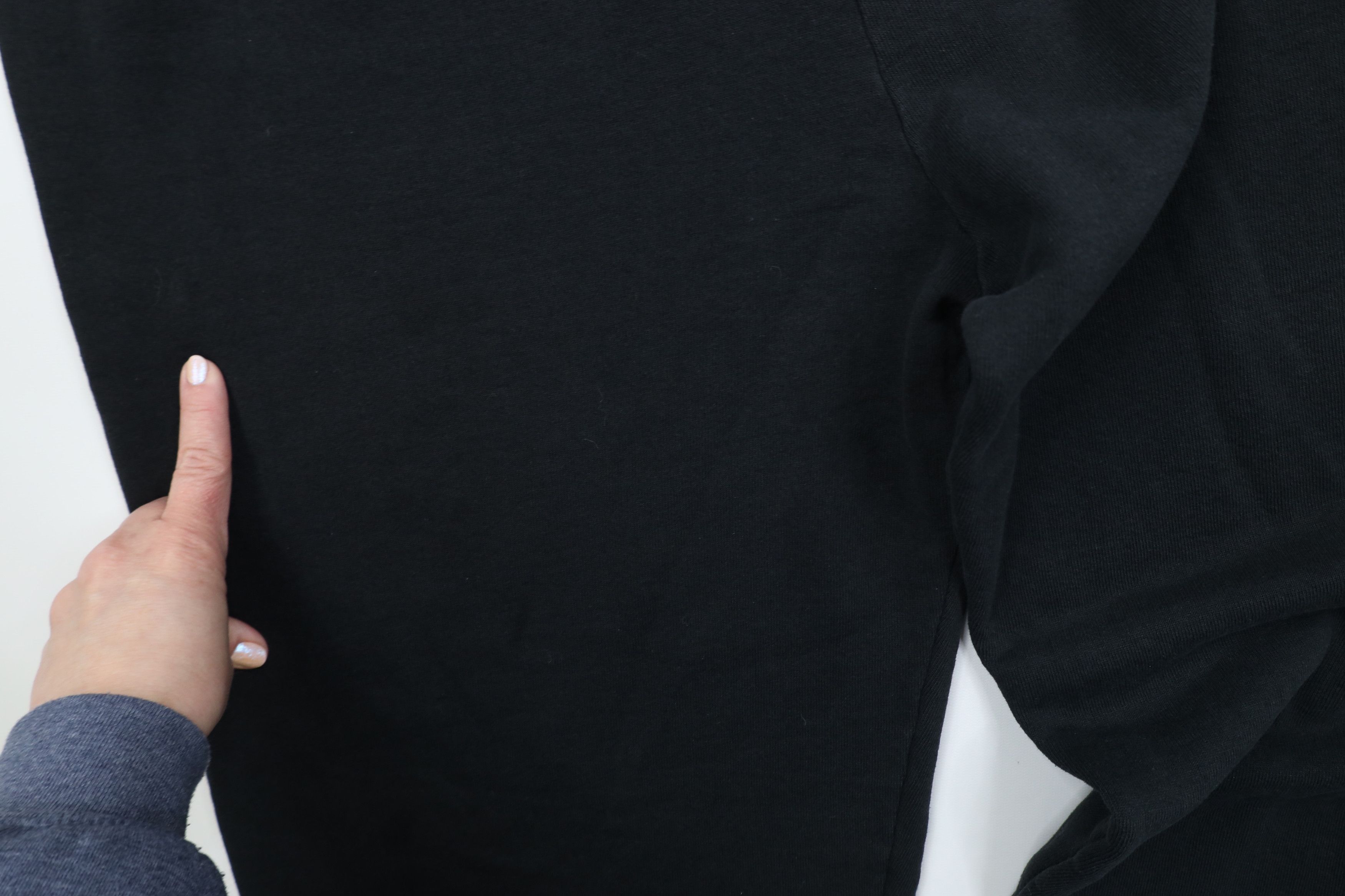 Vintage Vintage 90s Streetwear Blank Cuffed Sweatpants Joggers Black Size US 38 / EU 54 - 5 Thumbnail