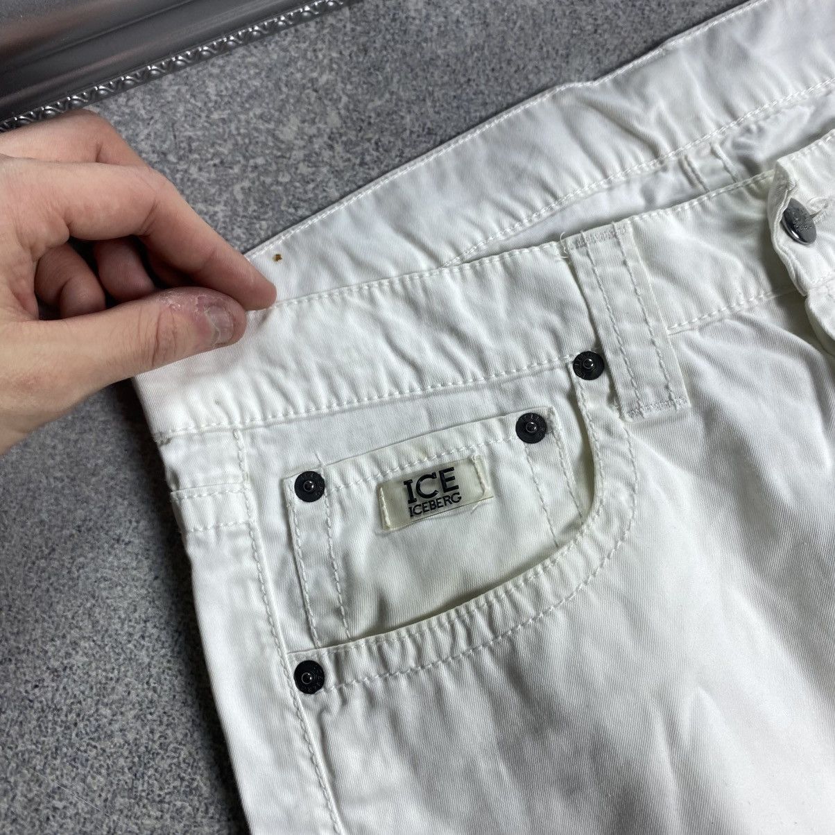 Iceberg Iceberg Pants Luxury Big Logo Size US 30 / EU 46 - 6 Thumbnail