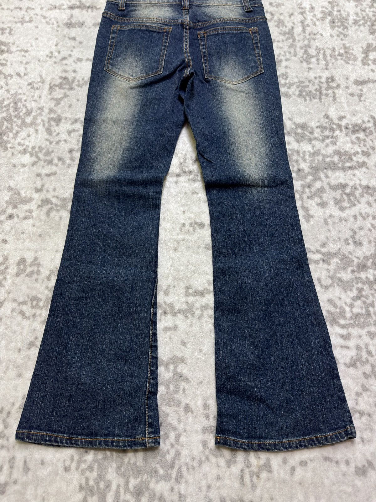 Hysteric Glamour Vintage Free’s Mart Bootcut Flare Acid Washed Jeans Size US 27 - 12 Thumbnail