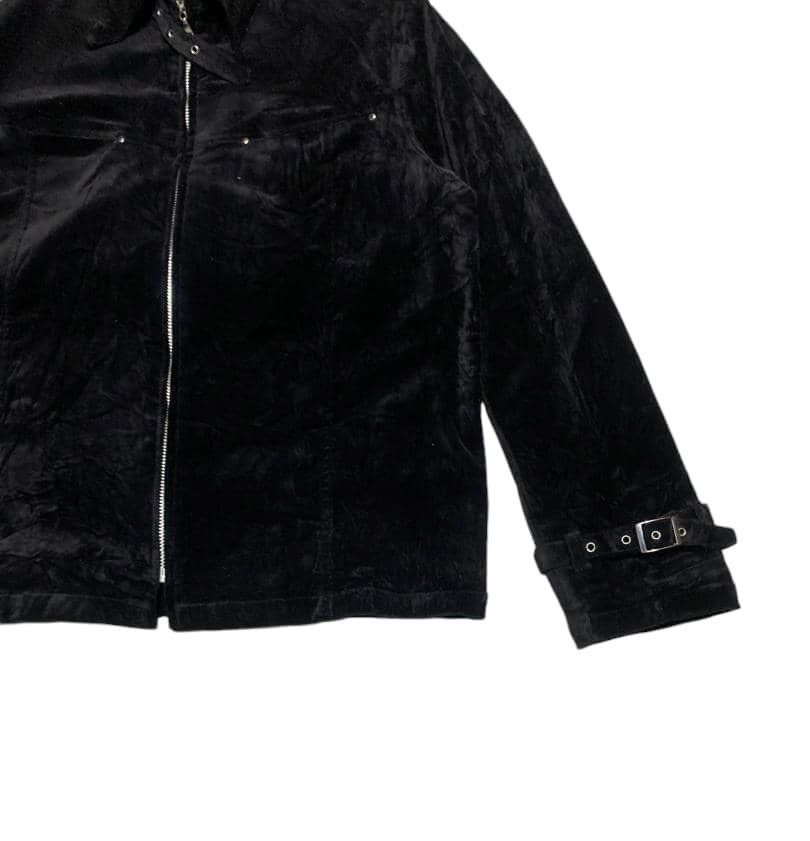 If Six Was Nine Japanese Brand Takaiq.Com Velvet Jacket Size US L / EU 52-54 / 3 - 3 Thumbnail