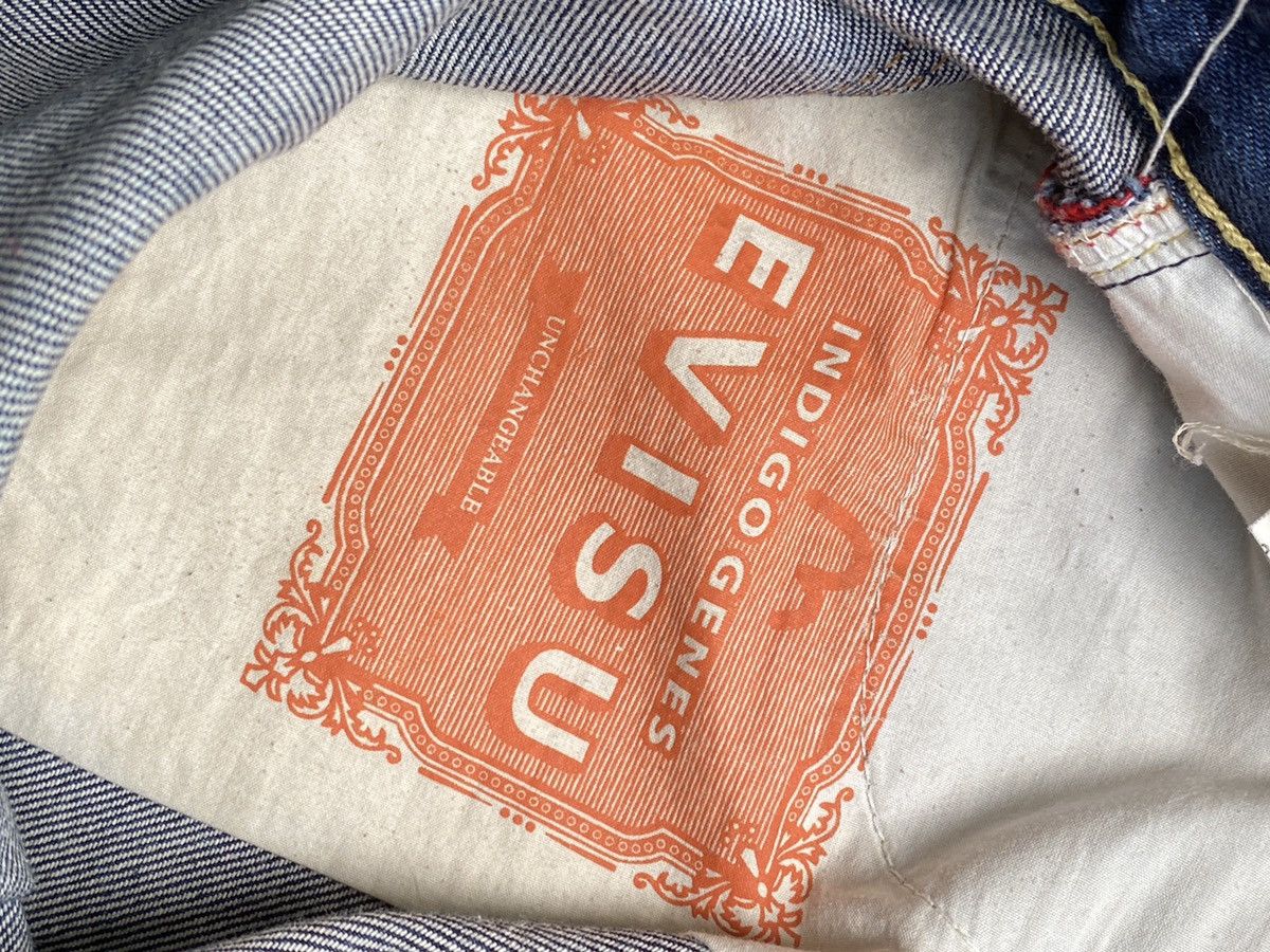 Japanese Brand × Vintage FLARE🔥 japanese brand mighty evisu daicock jeans Size US 30 / EU 46 - 7 Thumbnail