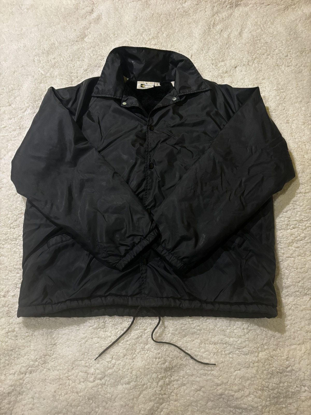 Other Black windbreaker jacket1503 Size L / US 10 / IT 46 - 1 Thumbnail
