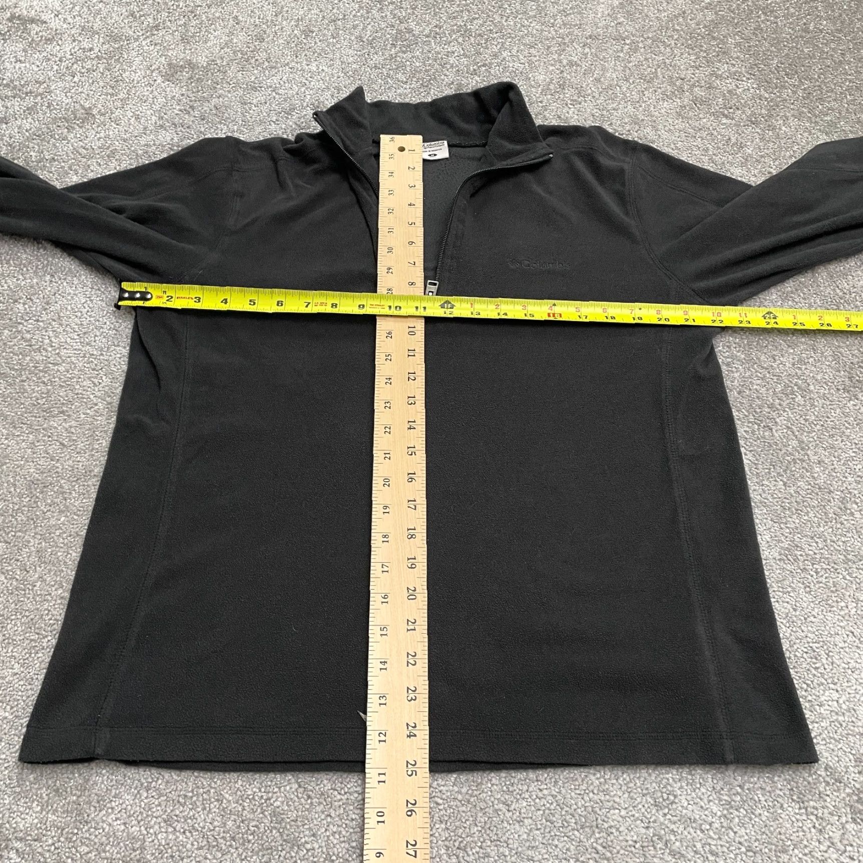Vintage Columbia Klamath Range Fleece Jacket Mens Medium Black 1/2 Zip Outdoor Hiking Size US M / EU 48-50 / 2 - 6 Thumbnail