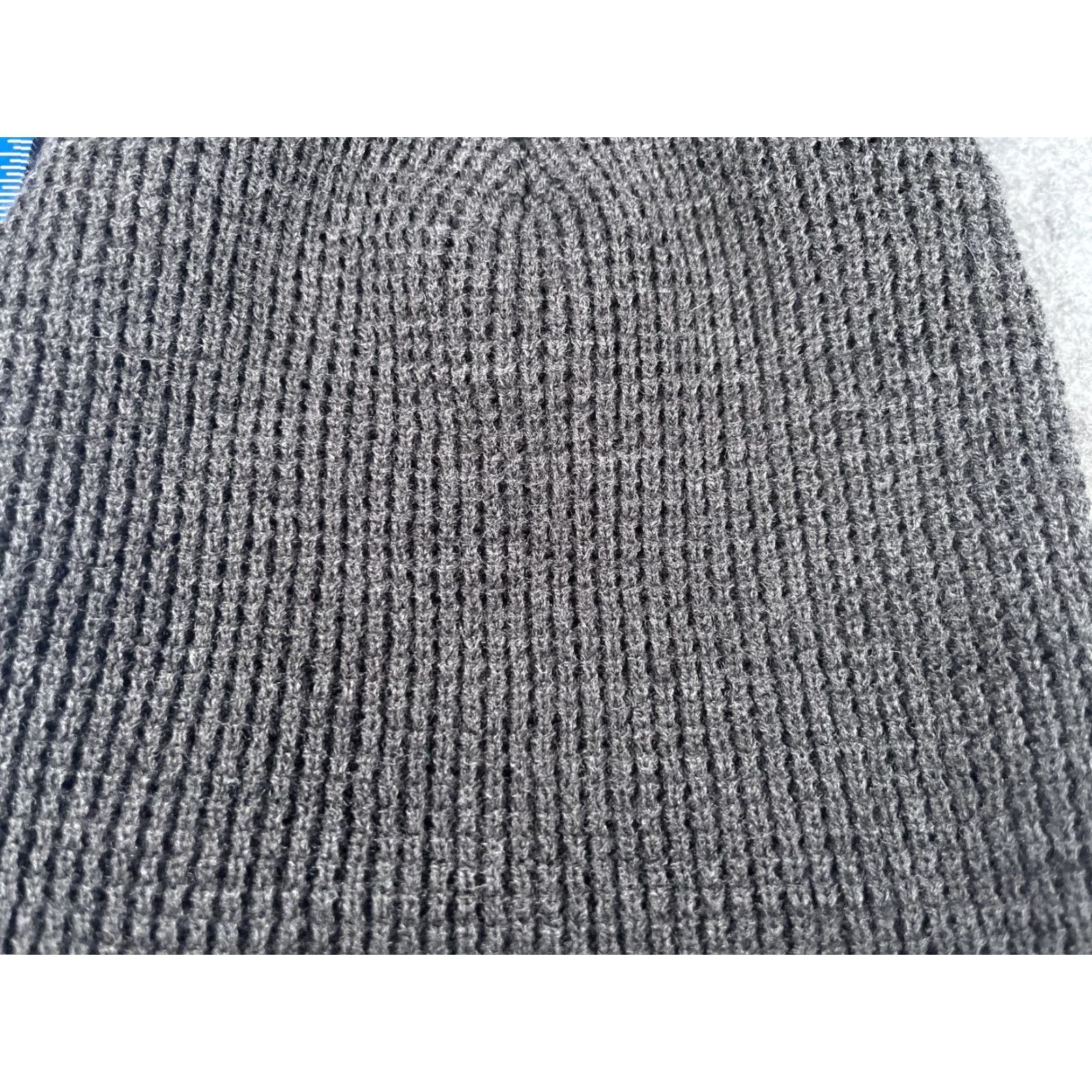Vintage Richardson Beanie Mens One Size Gray Cuffed Elevate Logo Knit Winter Size ONE SIZE - 3 Thumbnail