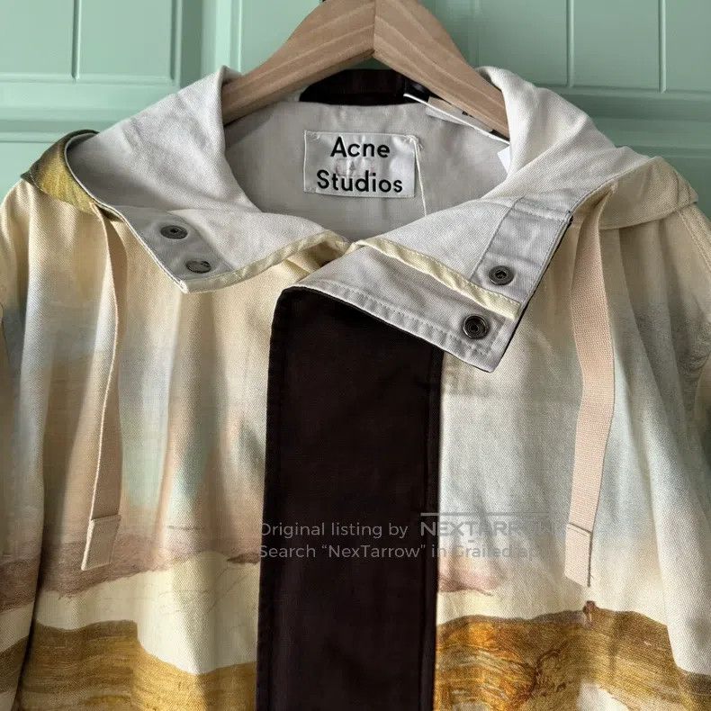 Acne Studios Acne Studios Pony Pattern Oil Painting Print Shirt Jacket, Size US S / EU 44-46 / 1 - 6 Thumbnail