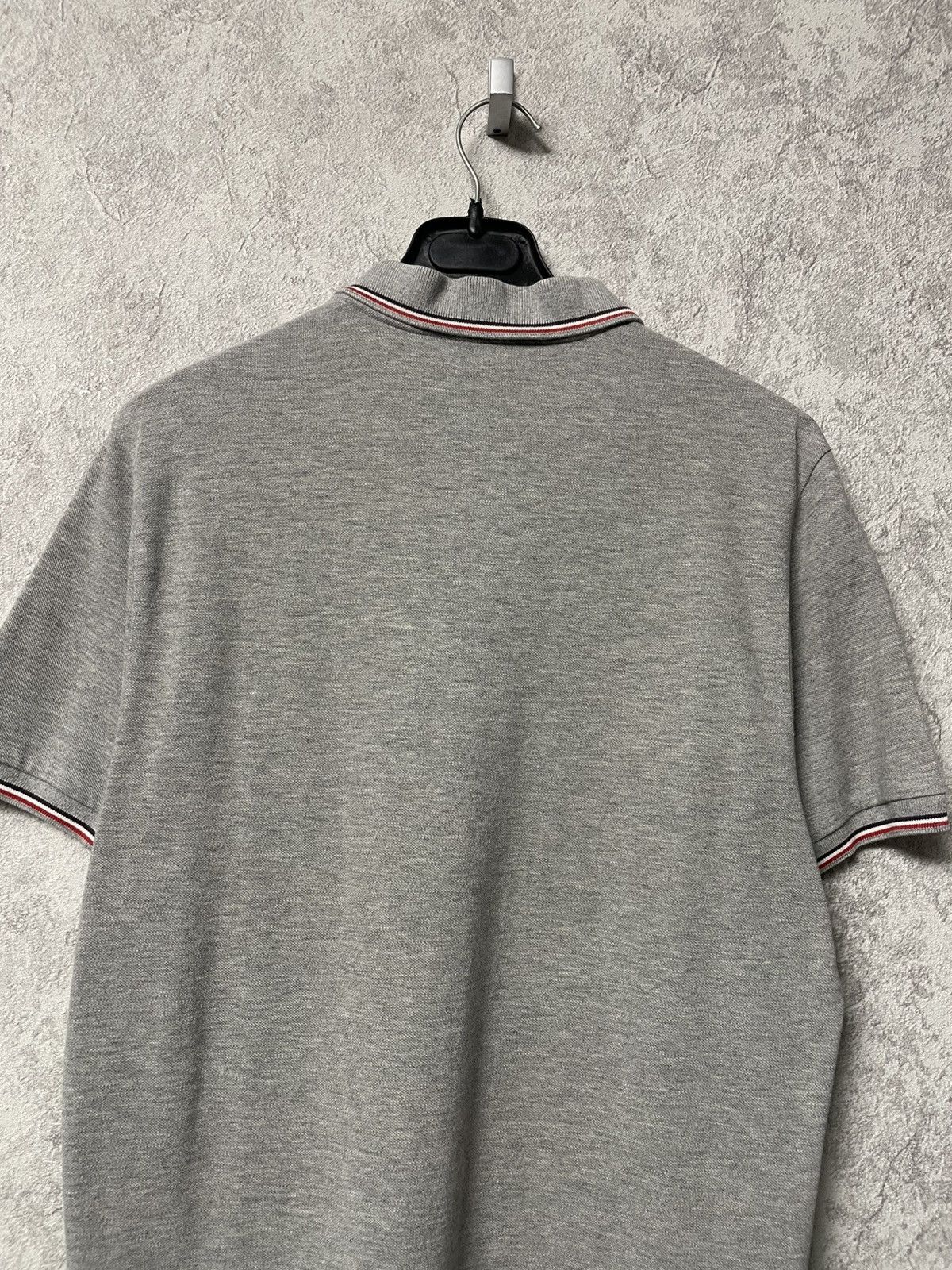 Moncler Moncler Maglia Logo Gray Polo Shirt Size US S / EU 44-46 / 1 - 17 Thumbnail