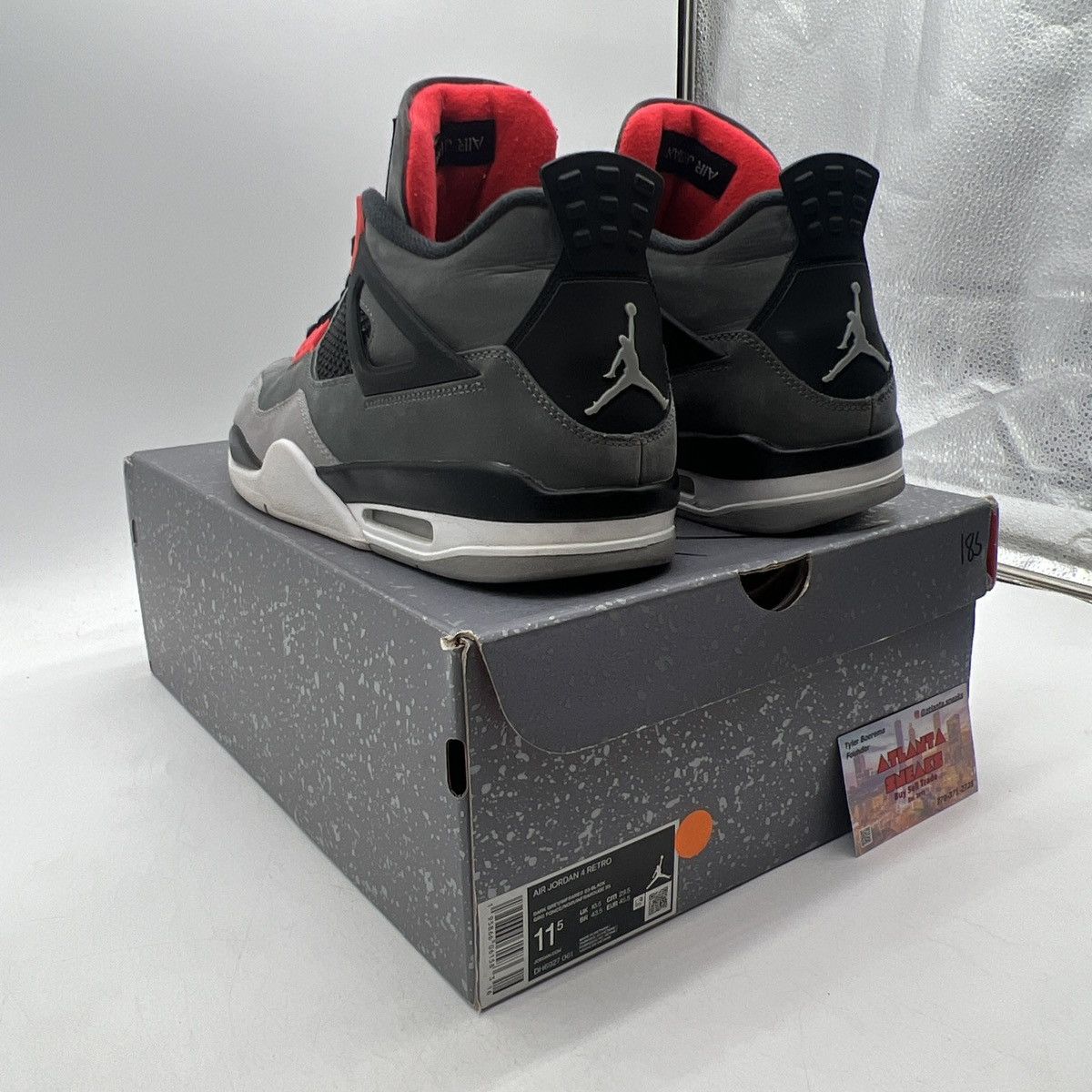 Jordan Brand Air Jordan 4 infrared Size US 11.5 / EU 44-45 - 4 Thumbnail