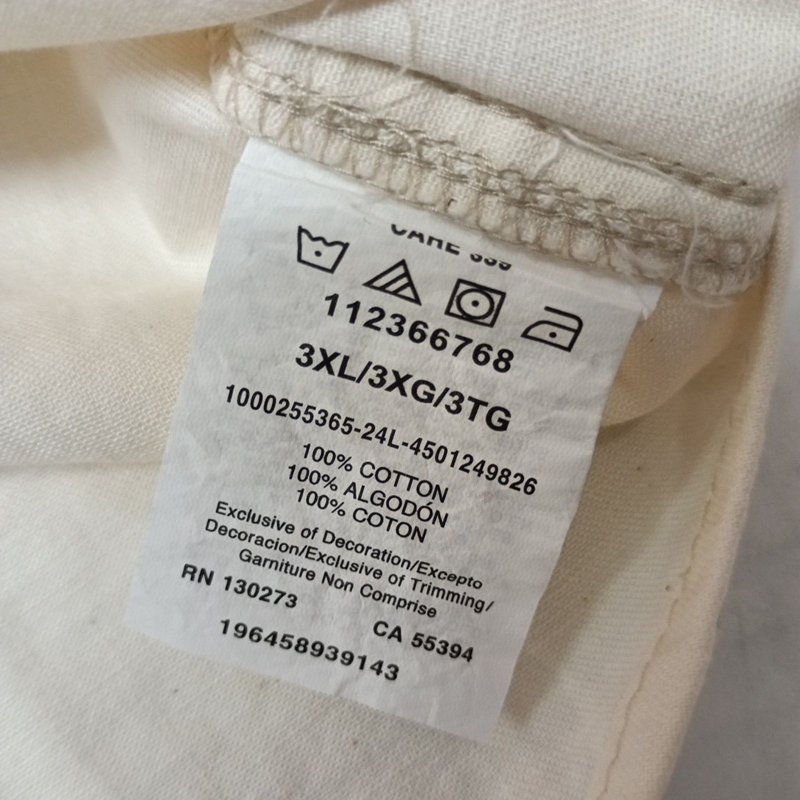 Wrangler Wrangler Snap Woven Shirt Men's 3XL Cowboy Wash Beige Size US XXL / EU 58 / 5 - 7 Thumbnail