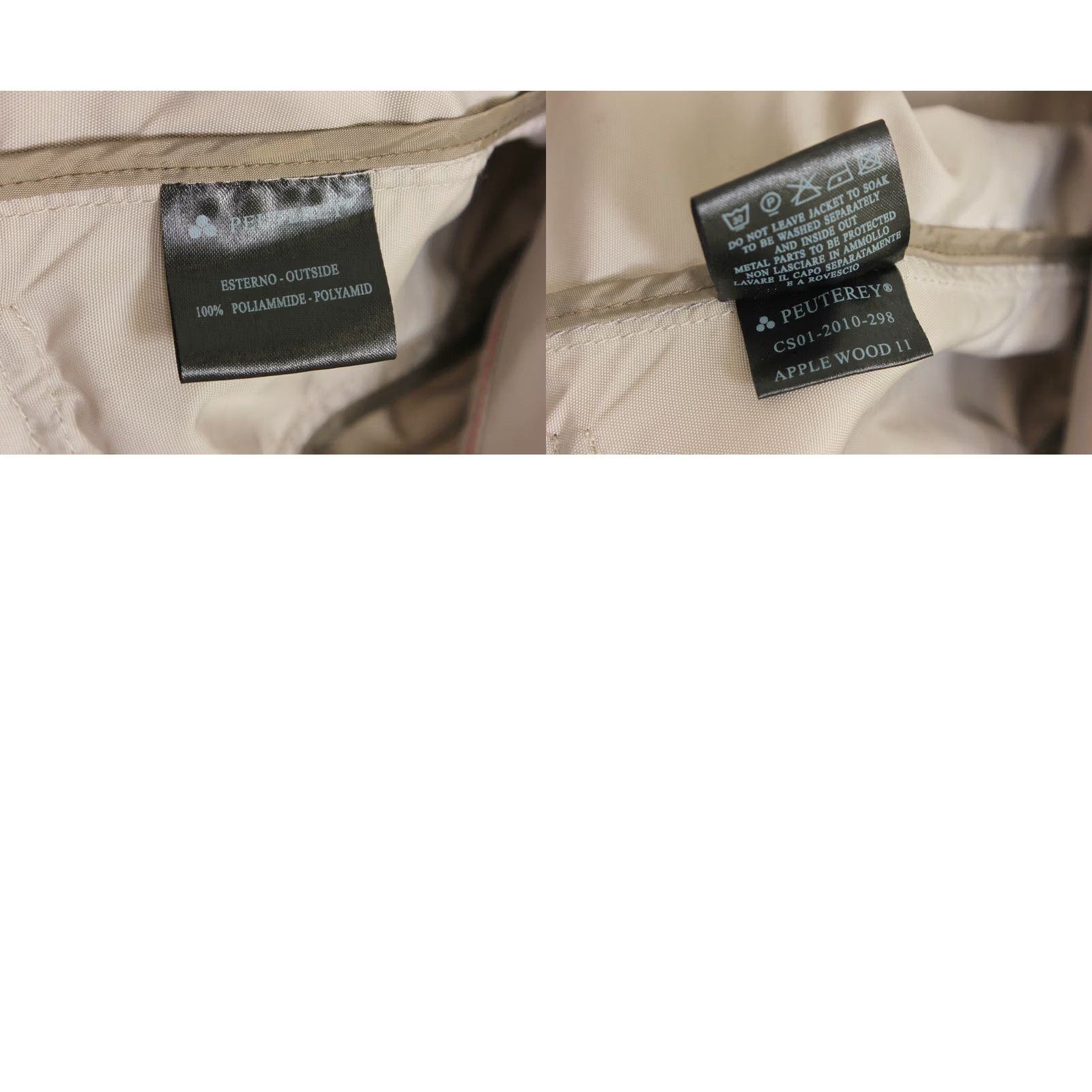 Peuterey PEUTEREY APPLE WOOD 11 Polyamide Jacket Women Size EU 44 MJ2404 Clothing Grey Casual jacket Womens Size M / US 6-8 / IT 42-44 - 8 Thumbnail