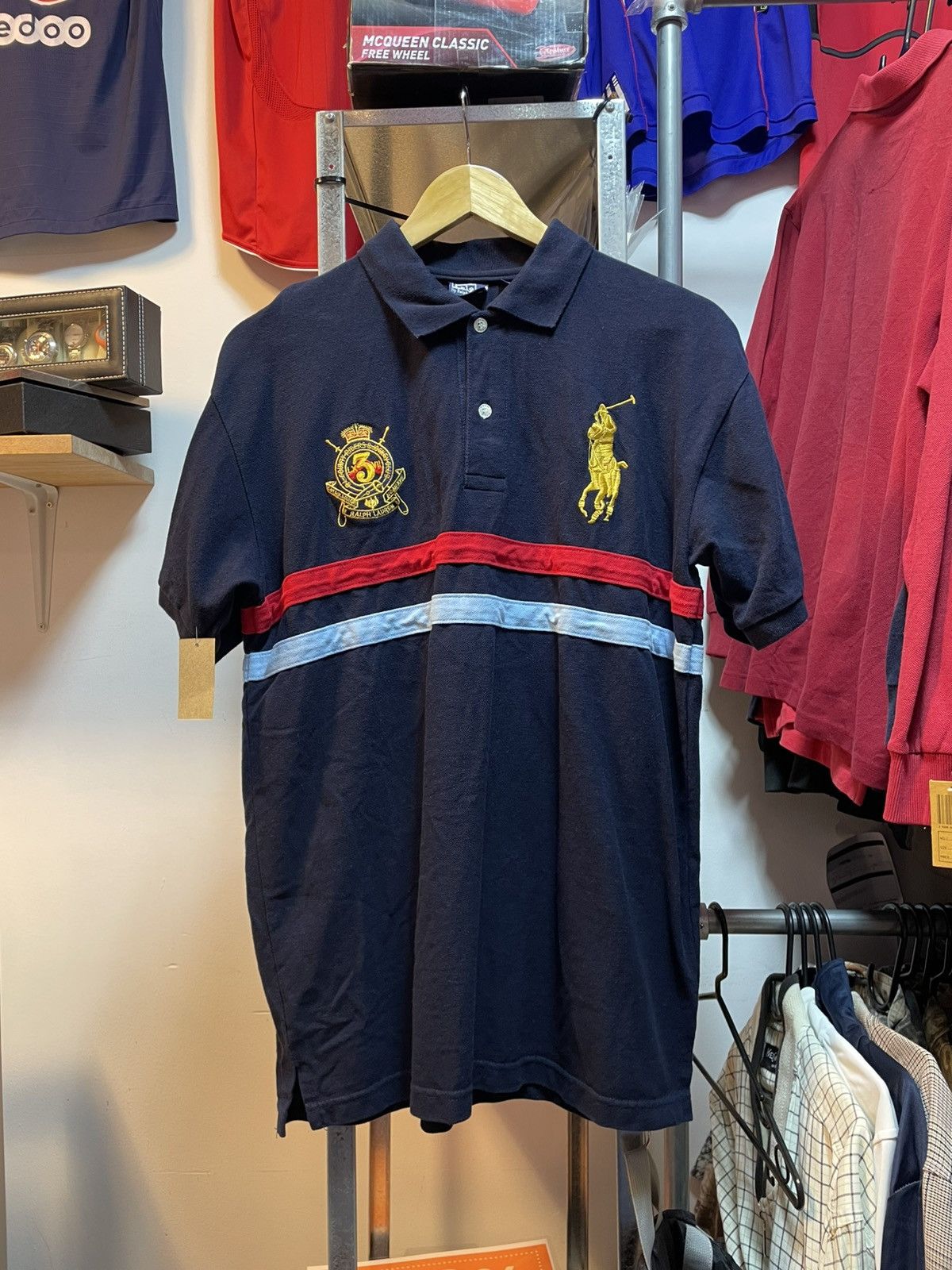 Polo Ralph Lauren Vintage Polo Ralph Lauren Polo Shirt Size US L / EU 52-54 / 3 - 1 Thumbnail
