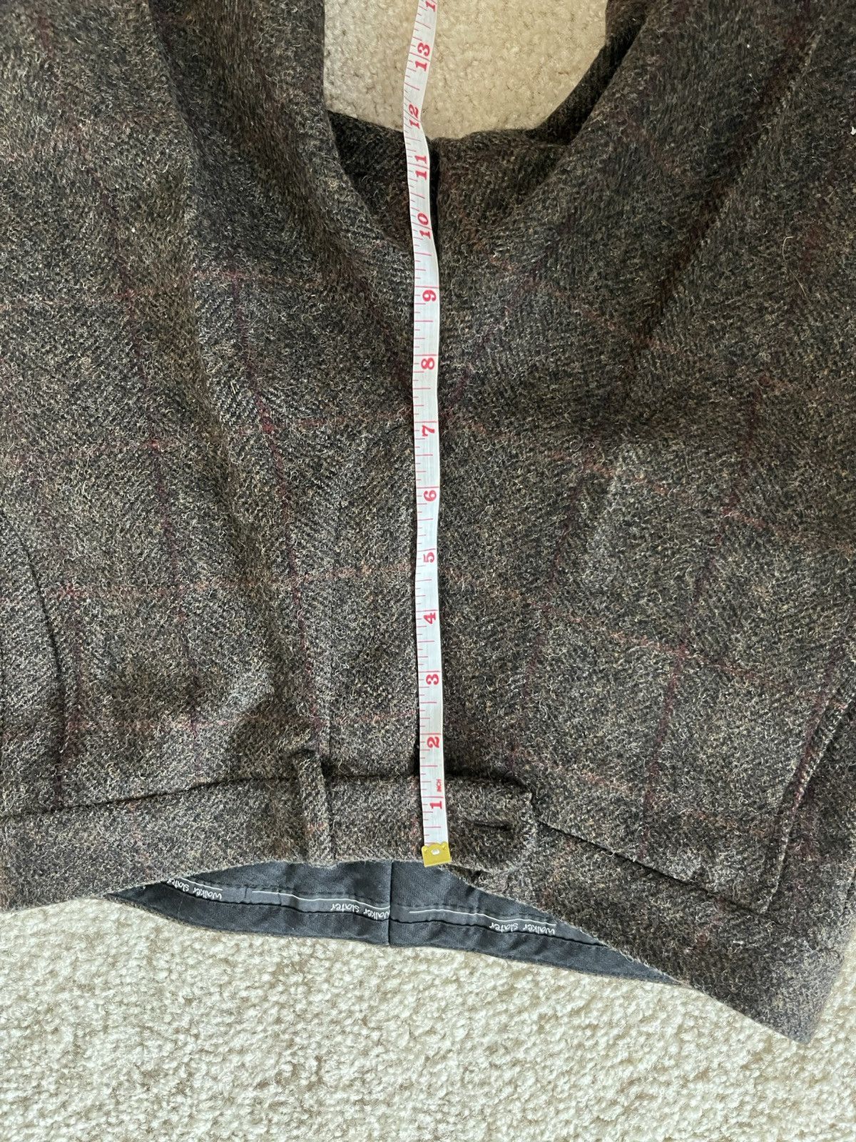 Vintage Walker Slater Tweed Trousers Size US 28 / EU 44 - 8 Thumbnail