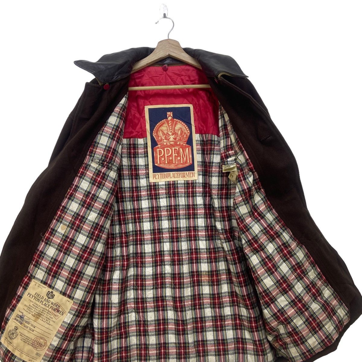 PPFM 🔥Vintage 80s Peyton Place For Men PPFM Wool Coat Size US M / EU 48-50 / 2 - 16 Thumbnail