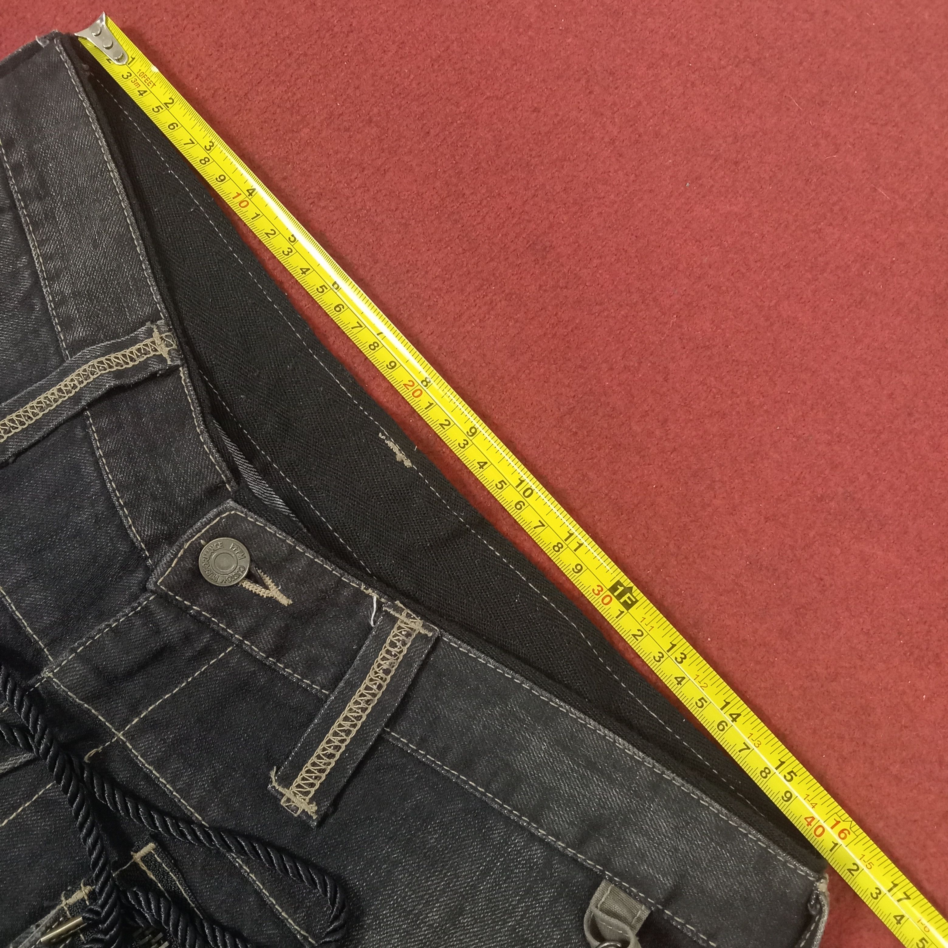 PPFM PPFM Japanese Streetwear Rock Punk Style Jeans Pants Size US 32 / EU 48 - 7 Thumbnail
