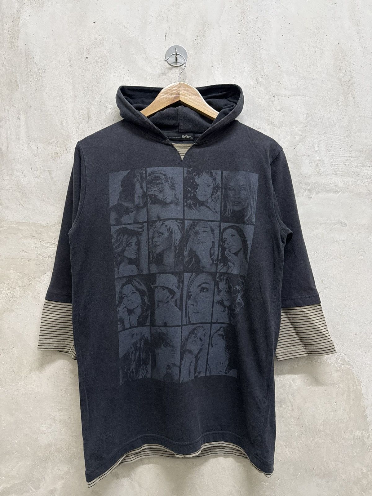 Hysteric Glamour 2000s Archive Mossimo hysteric glamour Styled LS hood Tees Size M / US 6-8 / IT 42-44 - 1 Thumbnail