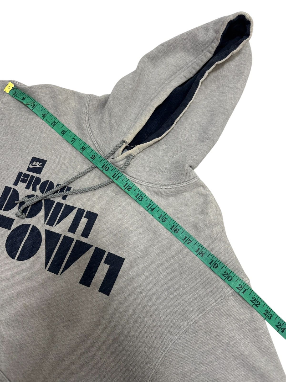 Nike × Vintage Y2k NIKE SPELLOUT HOODIE SWEATSHIRT Size US L / EU 52-54 / 3 - 17 Thumbnail