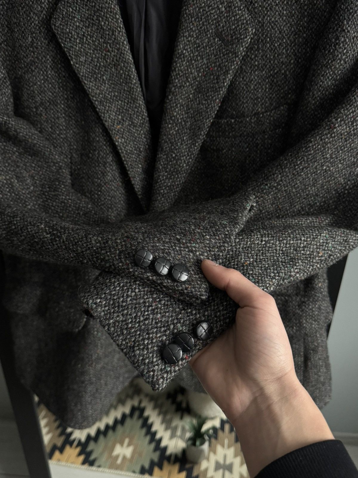 Harris Tweed Vintage Harris Tweed St Michael England Wool Blazer Size 44R - 10 Thumbnail