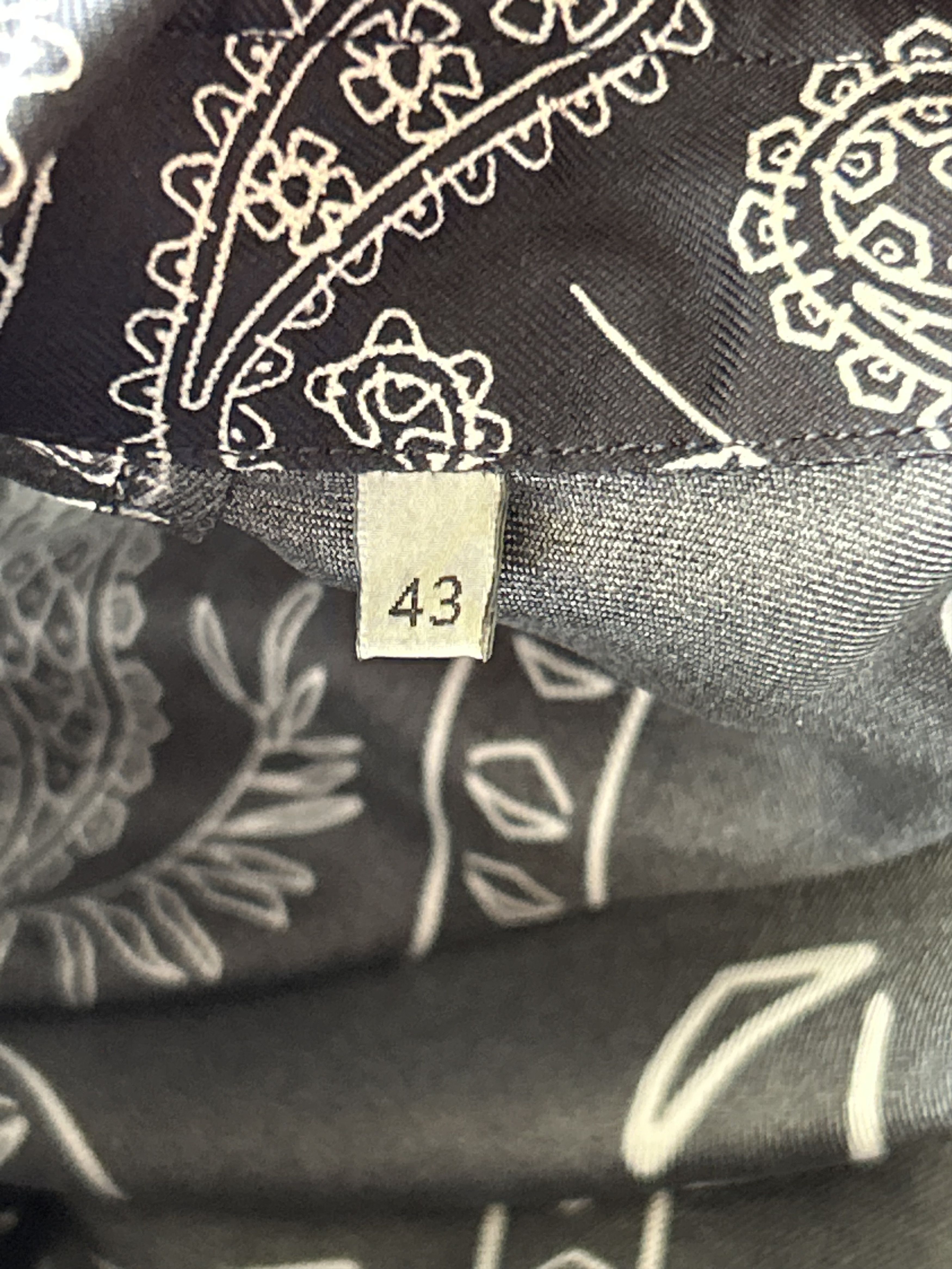 Dior Cactus Jack Navy Diamond Bandana Print Silk Button Up Shirt Size US XXL / EU 58 / 5 - 4 Thumbnail