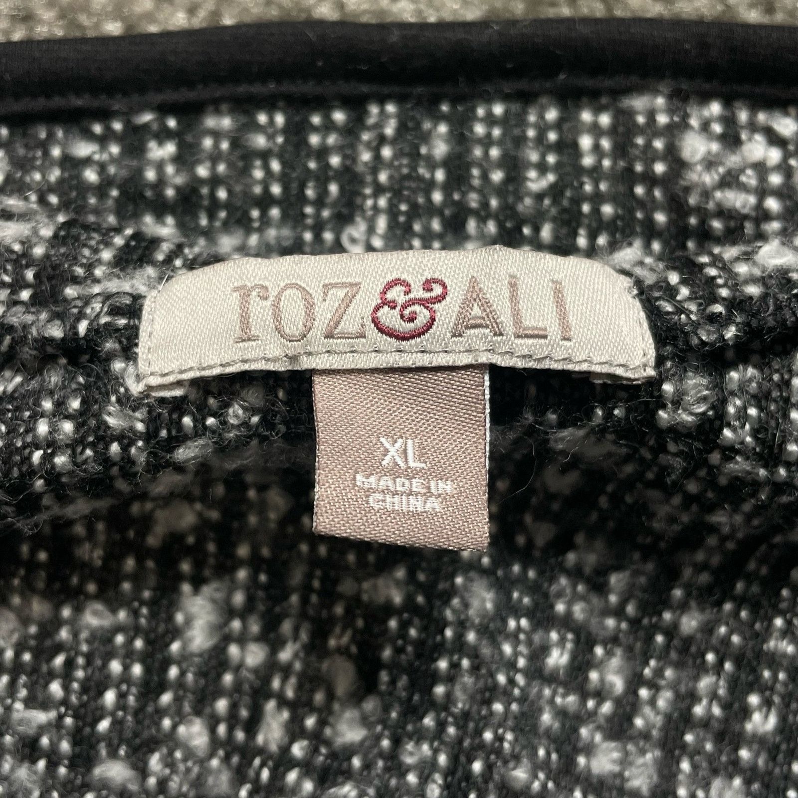 Other Roz & Ali Knit Cardigan Size XL / US 12-14 / IT 48-50 - 2 Thumbnail