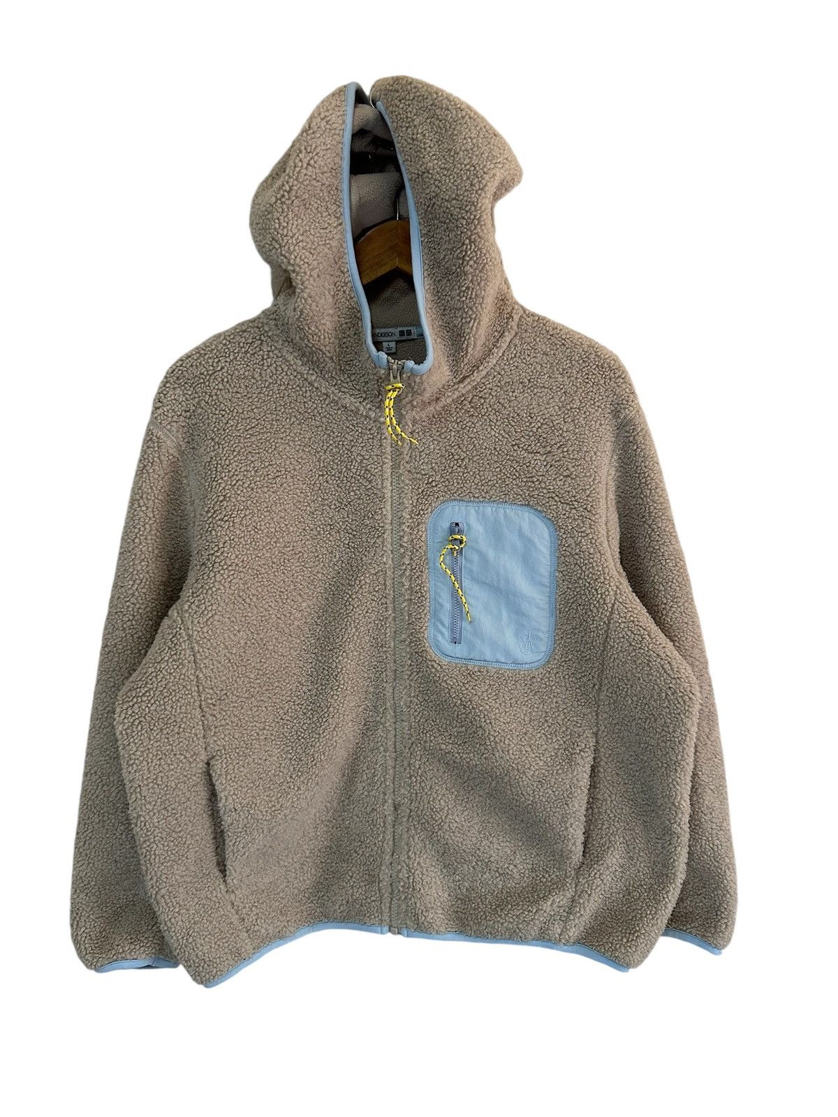 JW Anderson × Uniqlo J.W.Anderson uniqlo hoodie fleece Size L / US 10 / IT 46 - 1 Thumbnail