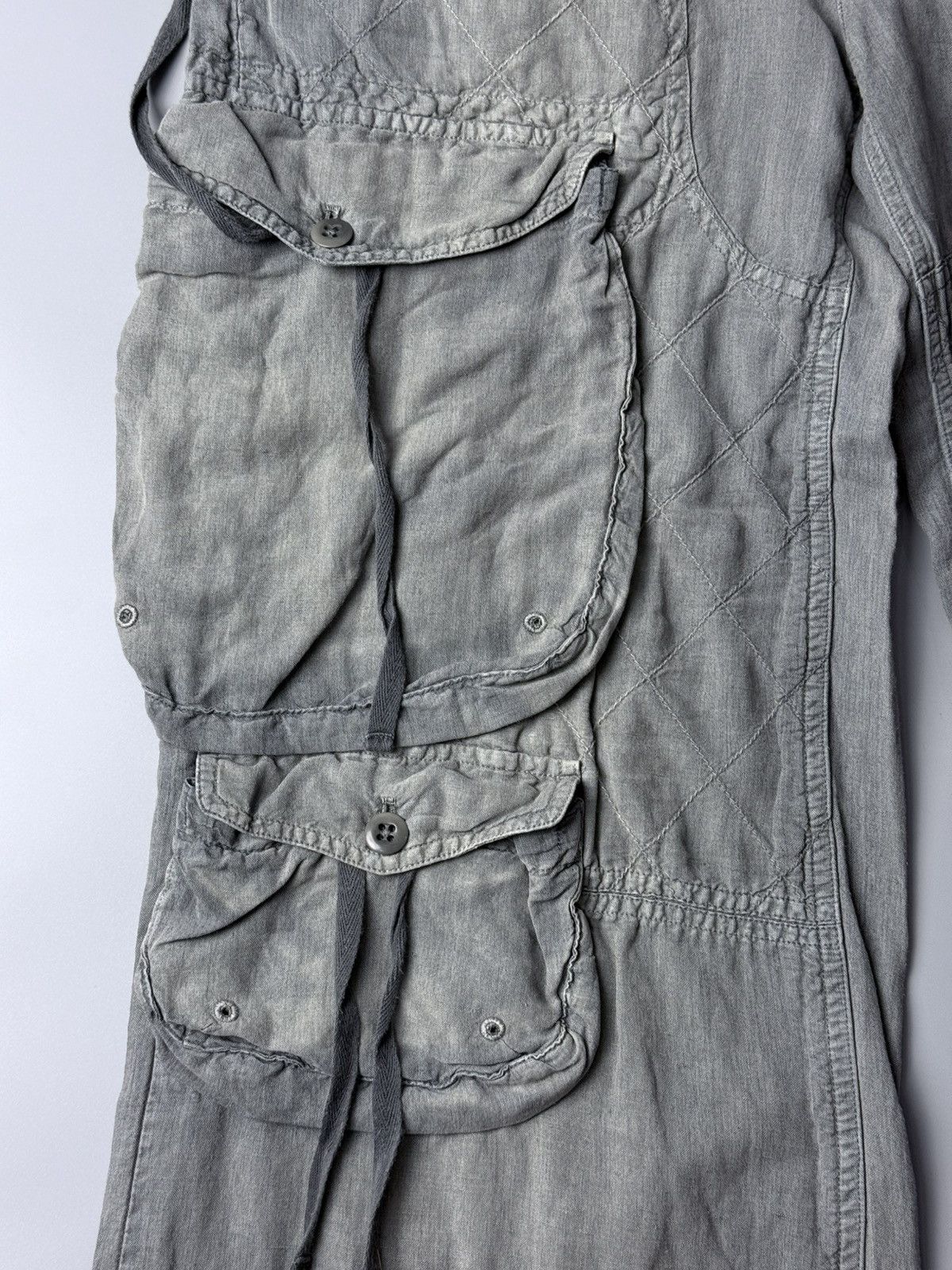 Polo Ralph Lauren Vintage Polo Ralph Lauren Silk Made Cargo Pants Size US 34 / EU 50 - 4 Thumbnail