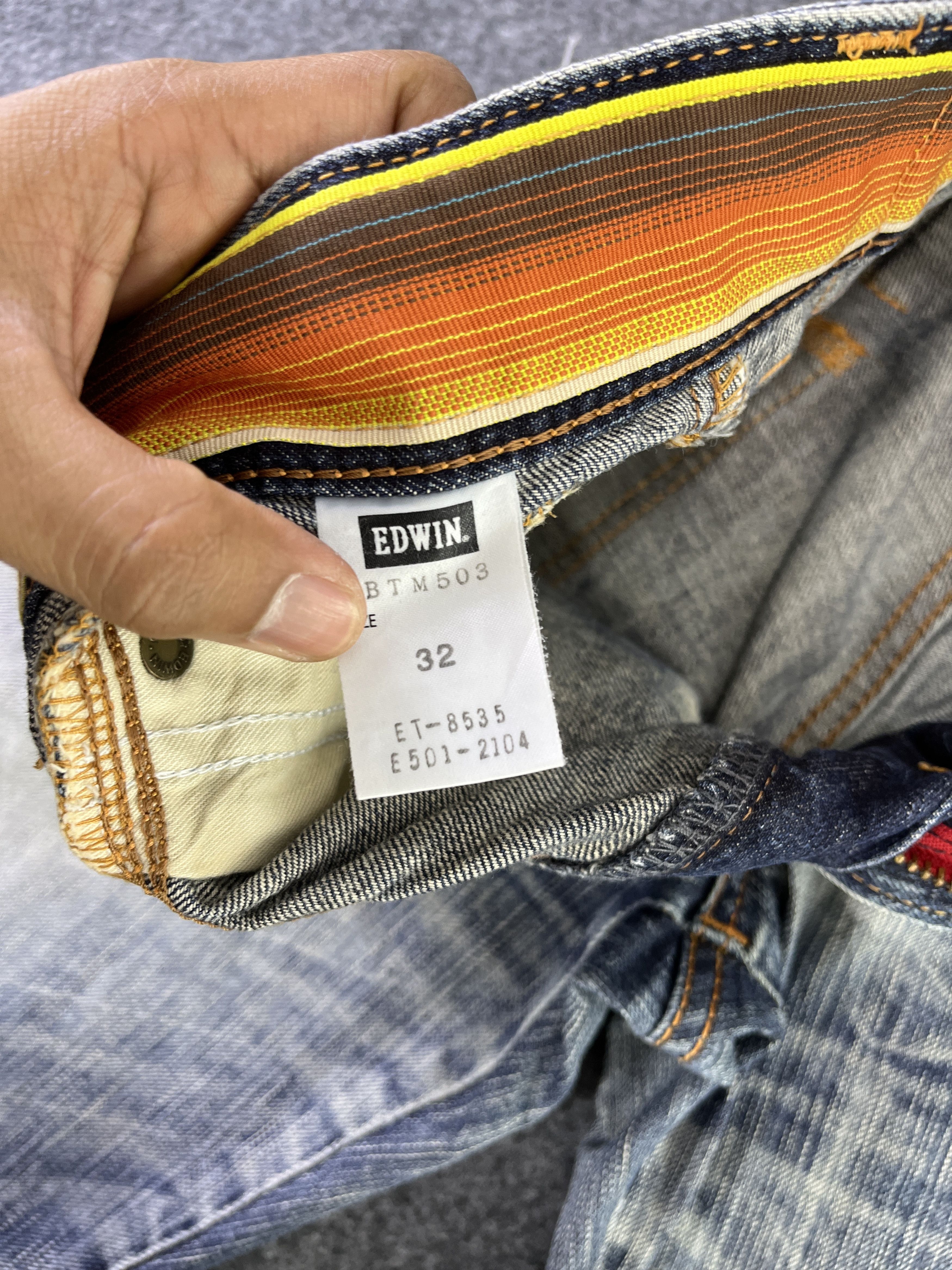 Edwin Edwin Blue Trip Faded Jeans - J960 Size US 34 / EU 50 - 12 Thumbnail