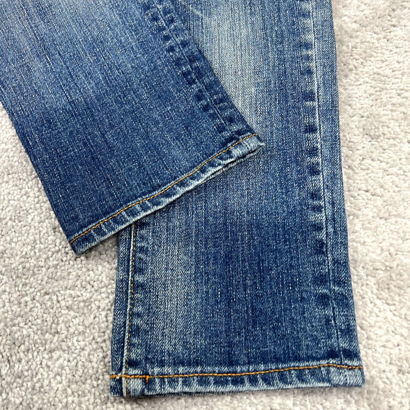 Ralph Lauren VINTAGE Denim & Supply Ralph Lauren Jeans Womens 27/30 Straight Low Rise Blue 30x30 Mens? No Size 27" / US 4 / IT 40 - 3 Thumbnail
