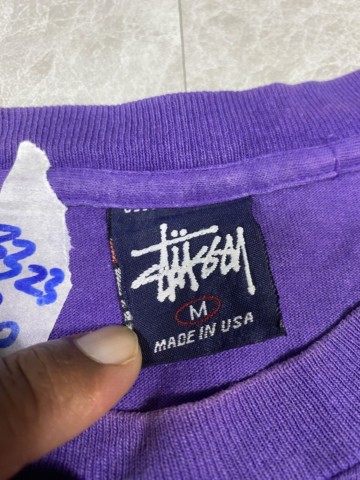 Stussy Vintage stussy big logo monogram size m Size US M / EU 48-50 / 2 - 6 Thumbnail